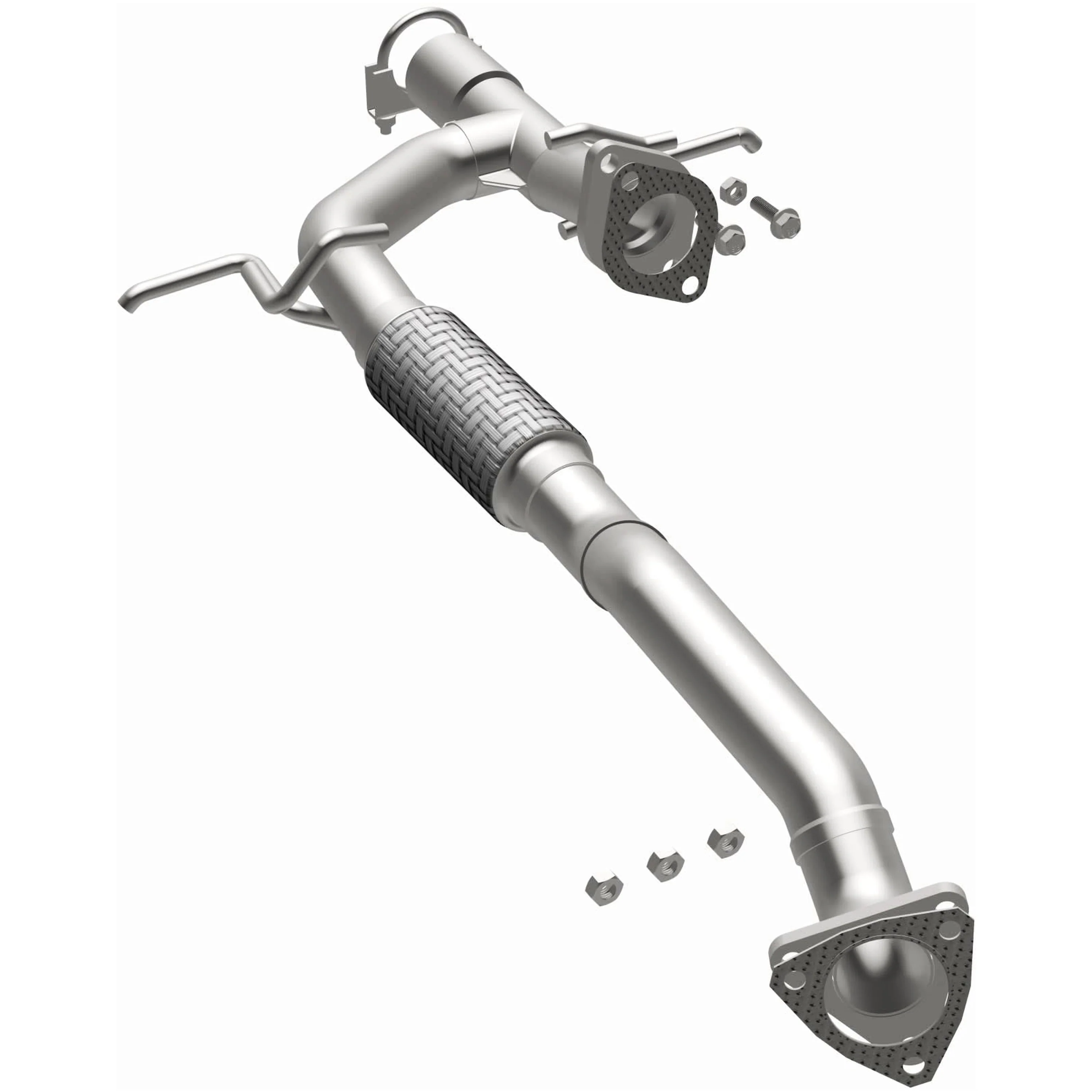 BRExhaust 2015-2017 Chrysler 200 3.6L | 2014-2017 Jeep Cherokee 3.2L Direct-Fit Exhaust Front Pipe Kit 107-0276 - Image 2