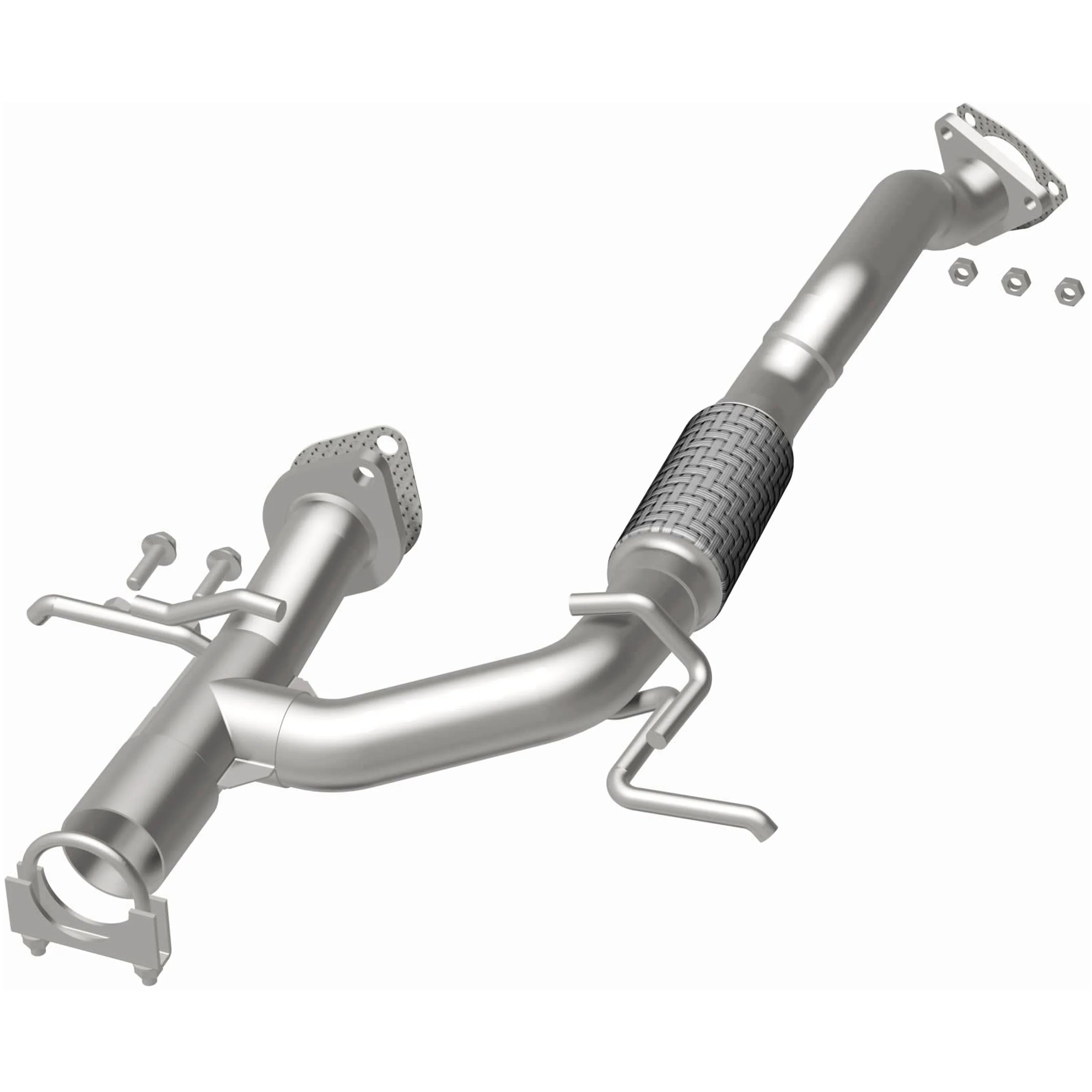BRExhaust 2015-2017 Chrysler 200 3.6L | 2014-2017 Jeep Cherokee 3.2L Direct-Fit Exhaust Front Pipe Kit 107-0276 - Image 3