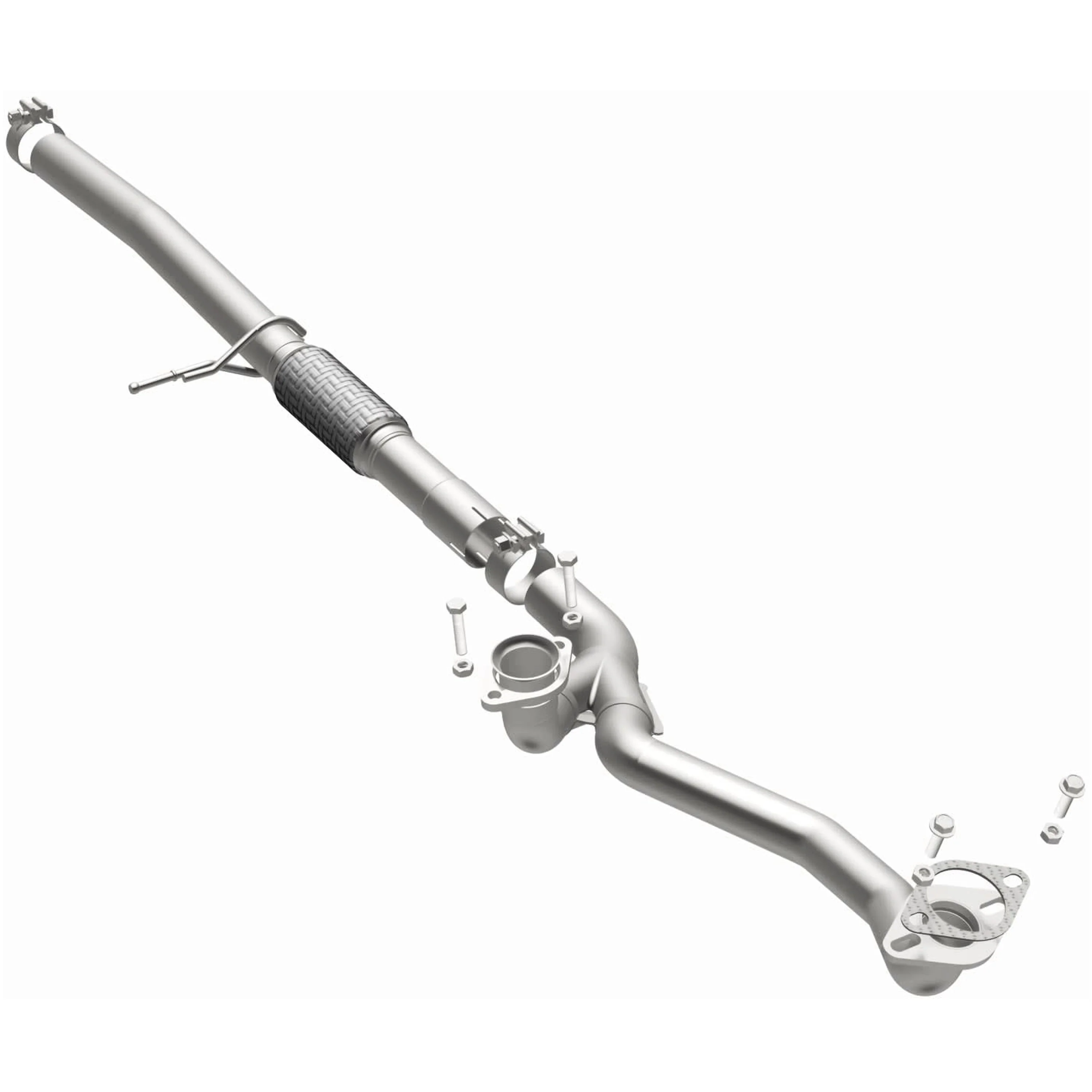BRExhaust 2013-2015 Ford Taurus 3.5L Direct-Fit Exhaust Front Pipe Kit 107-0279 - Image 2