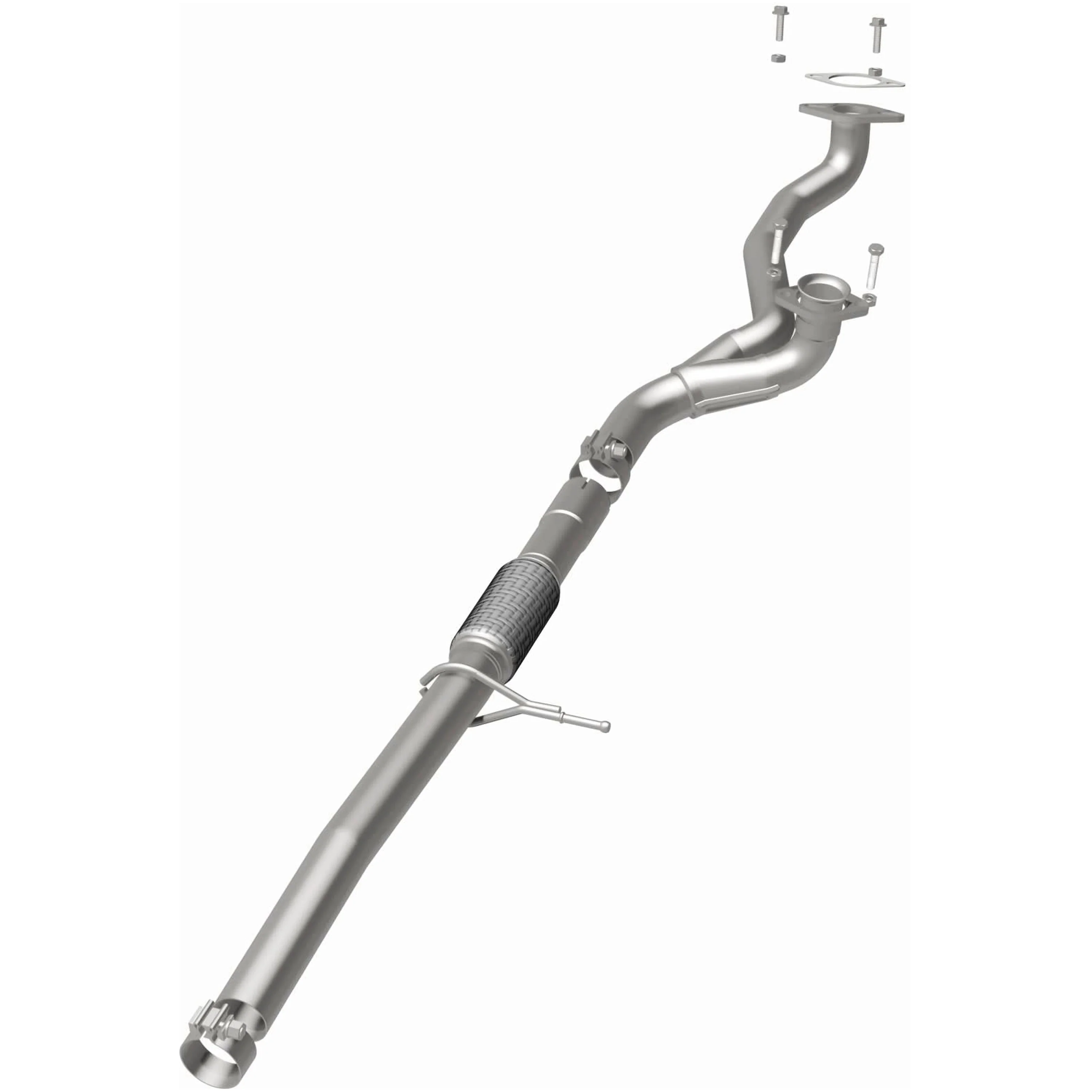 BRExhaust 2013-2015 Ford Taurus 3.5L Direct-Fit Exhaust Front Pipe Kit 107-0279 - Image 3