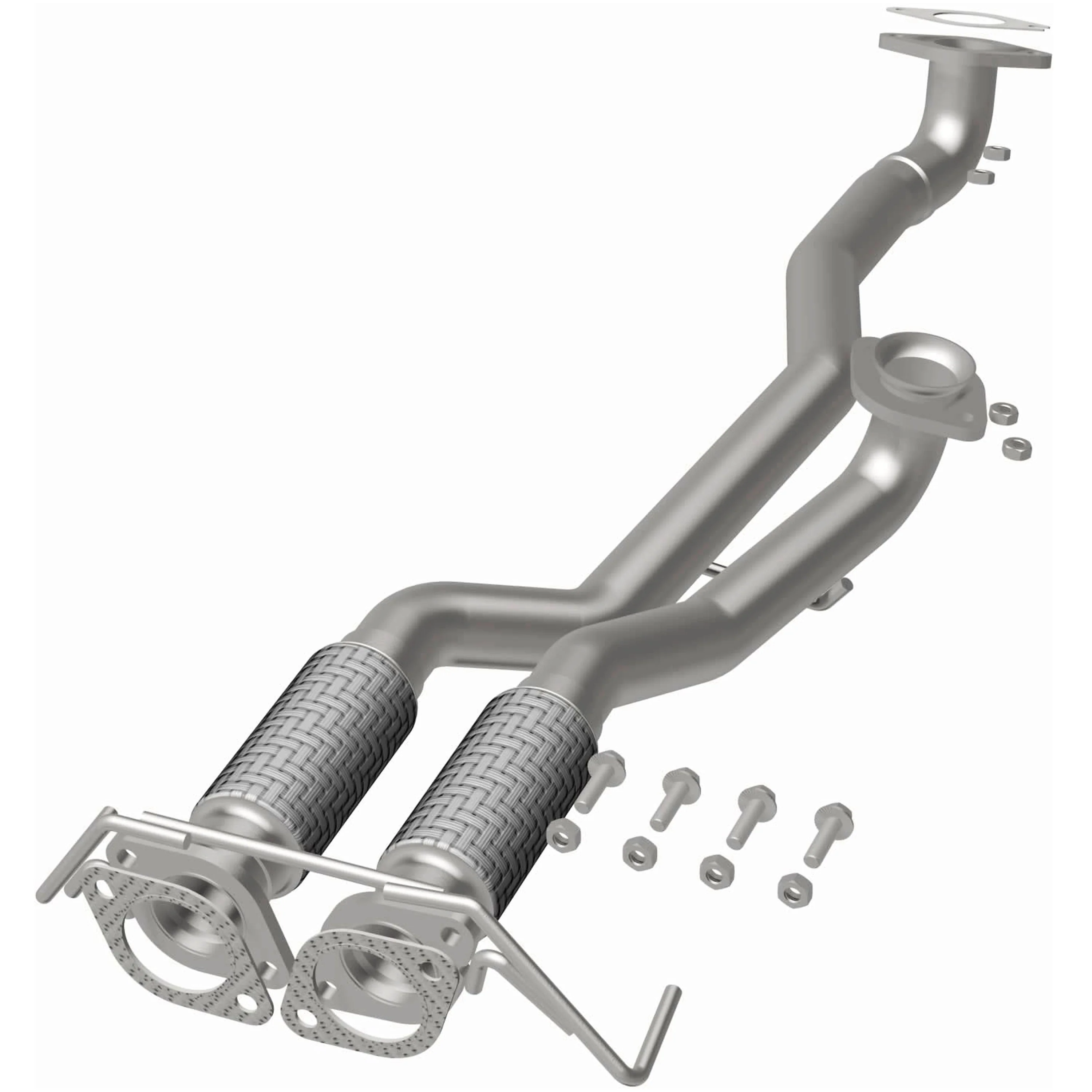 BRExhaust 2011-2014 Ford Edge 3.7L | 2011-2015 Lincoln MKX 3.7L Direct-Fit Exhaust Front Pipe Kit 107-0284 - Image 3