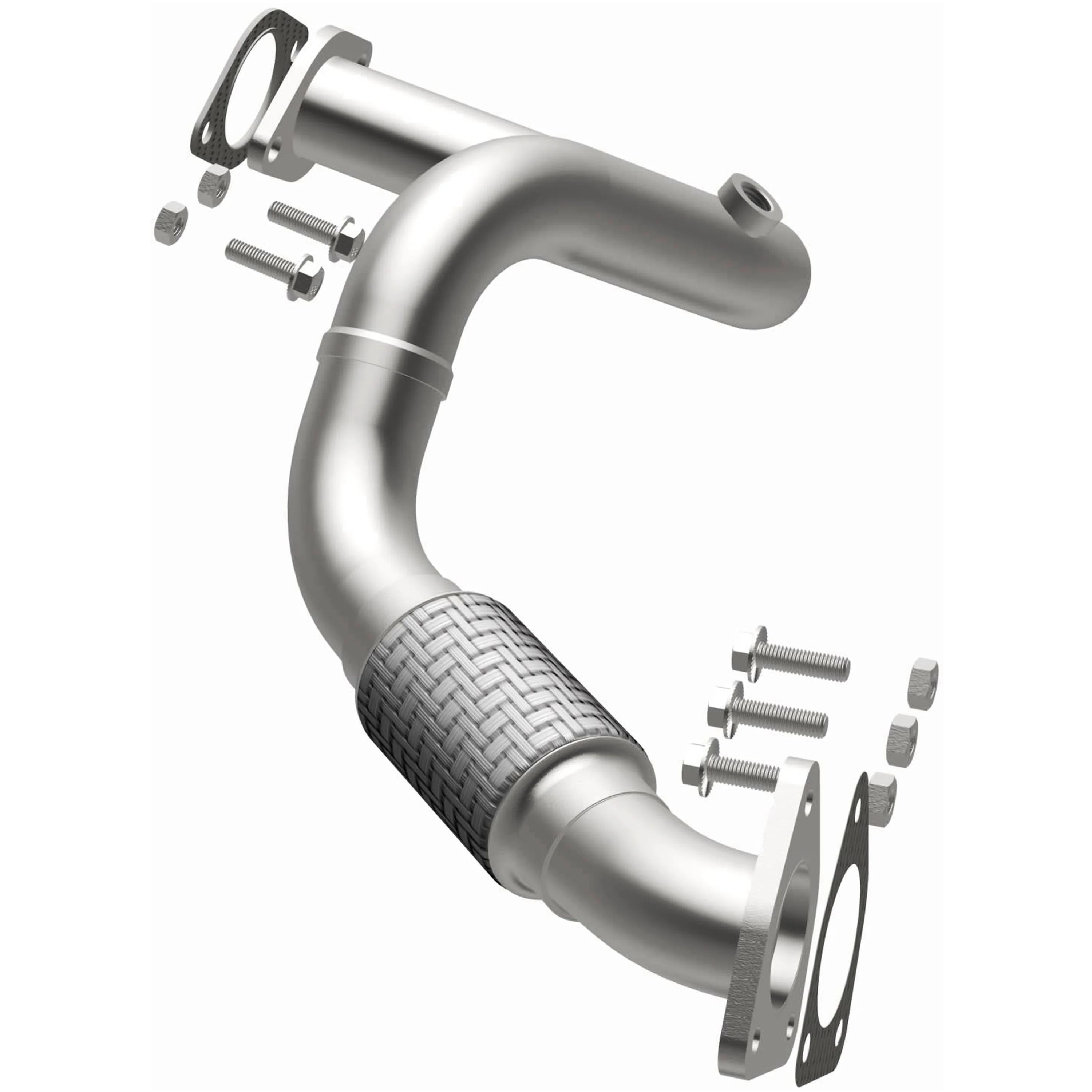 BRExhaust 2013-2018 Buick Encore 1.4L | 2015-2019 Chevrolet Trax 1.4L Direct-Fit Exhaust Front Pipe Kit 107-0286 - Image 2