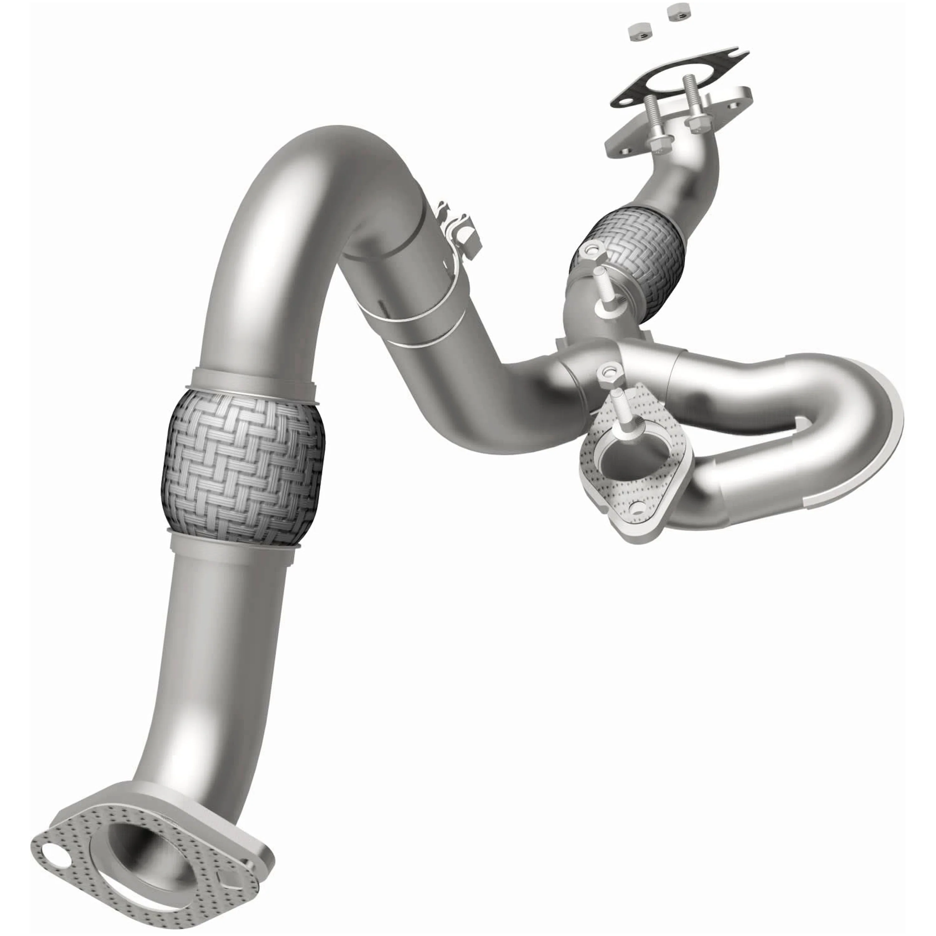 BRExhaust 2014-2016 Chevrolet Impala Limited 3.6L | 2012-2013 Chevrolet Impala 3.6L Direct-Fit Exhaust Front Pipe Kit 107-0361 - Image 3