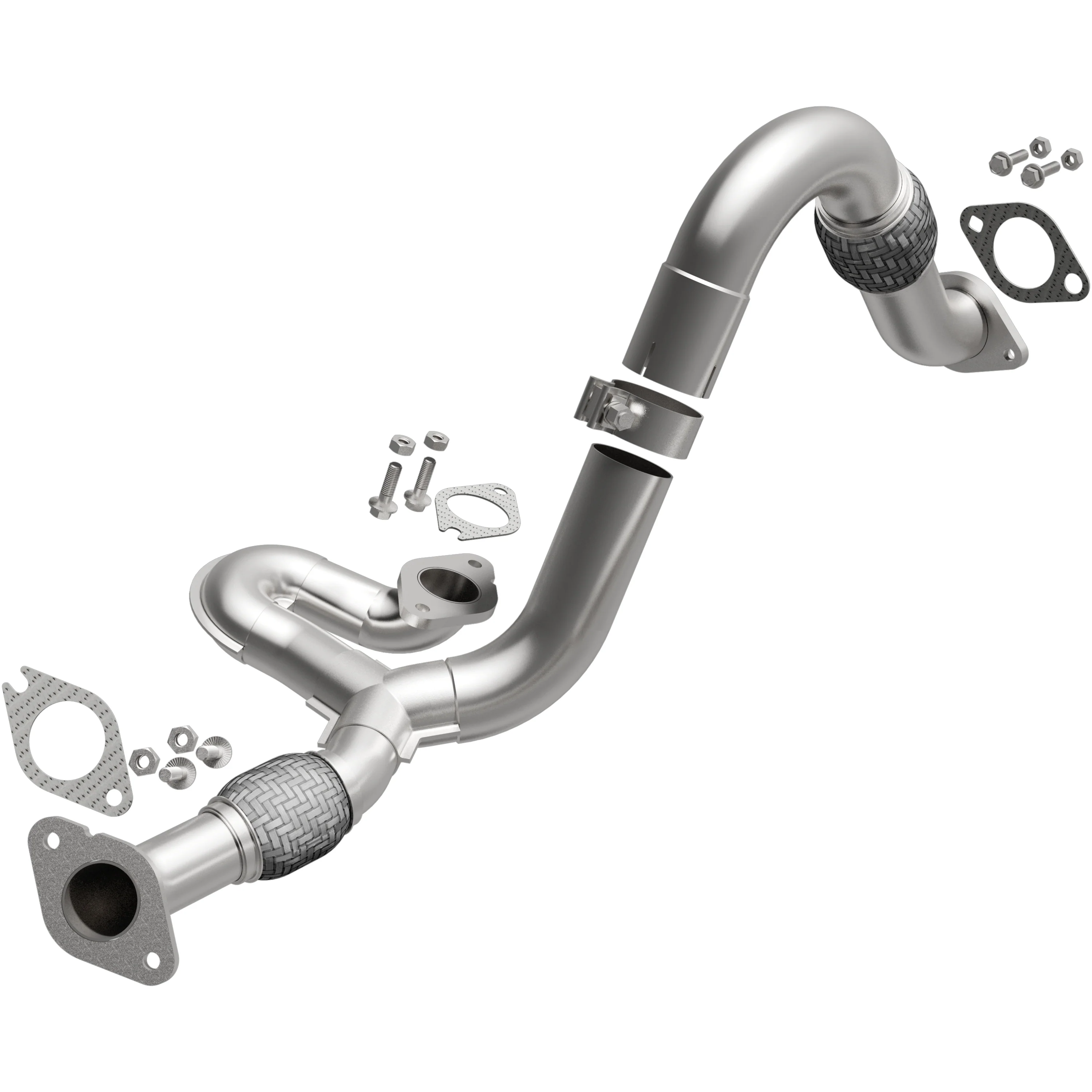 BRExhaust 2014-2016 Chevrolet Impala Limited 3.6L | 2012-2013 Chevrolet Impala 3.6L Direct-Fit Exhaust Front Pipe Kit 107-0361 - Image 4