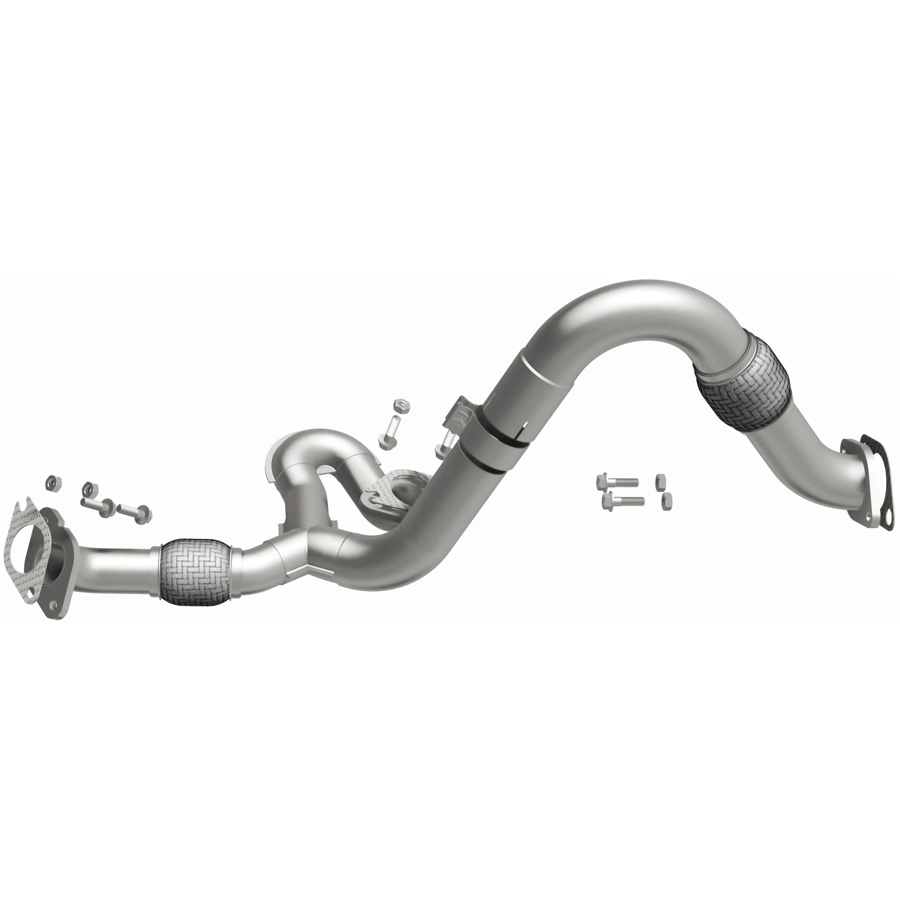 BRExhaust 2014-2016 Chevrolet Impala Limited 3.6L | 2012-2013 Chevrolet Impala 3.6L Direct-Fit Exhaust Front Pipe Kit 107-0361 - Image 5