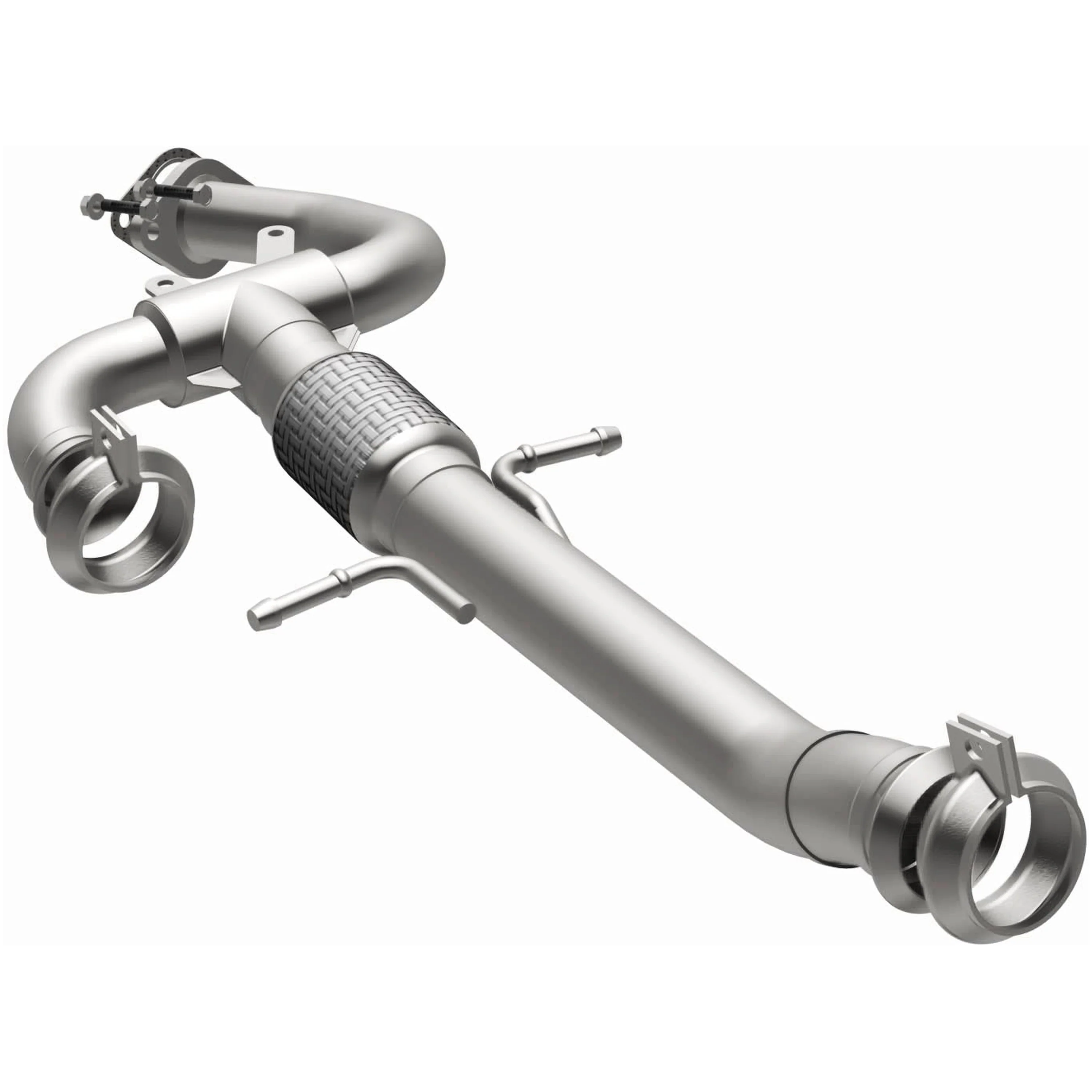 BRExhaust 2017-2025 Chrysler Pacifica 3.6L | 2020-2025 Chrysler Voyager 3.6L Direct-Fit Exhaust Front Pipe Kit 107-0394 - Image 2