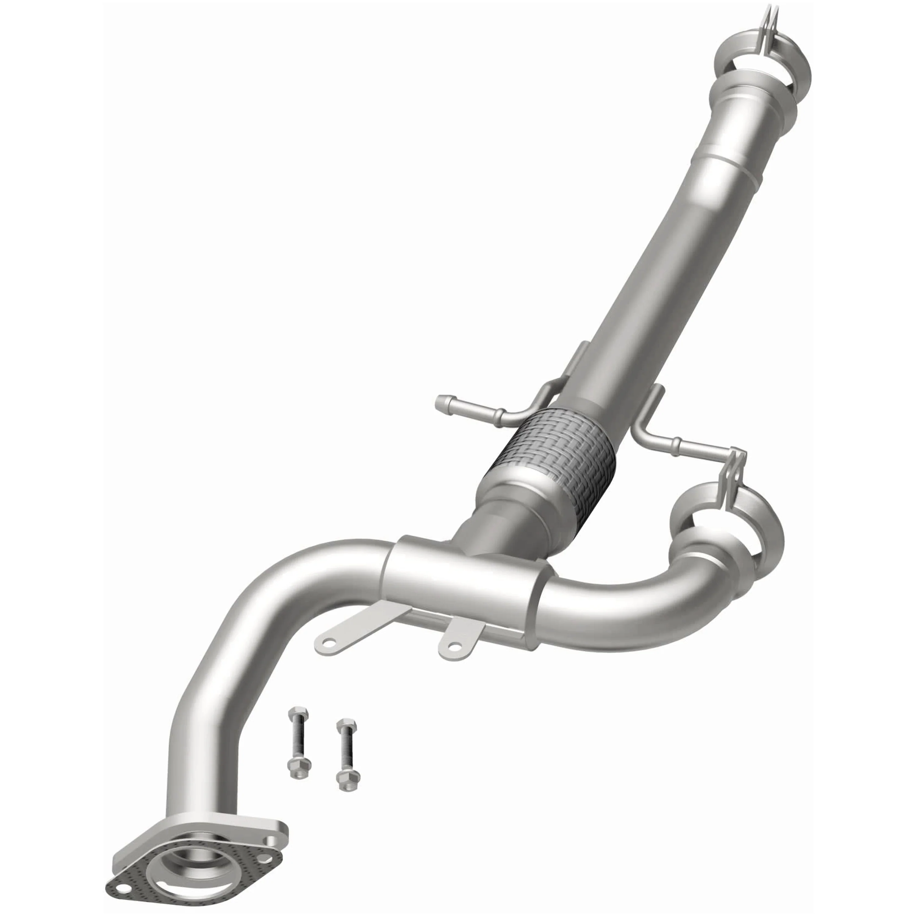BRExhaust 2017-2025 Chrysler Pacifica 3.6L | 2020-2025 Chrysler Voyager 3.6L Direct-Fit Exhaust Front Pipe Kit 107-0394 - Image 3