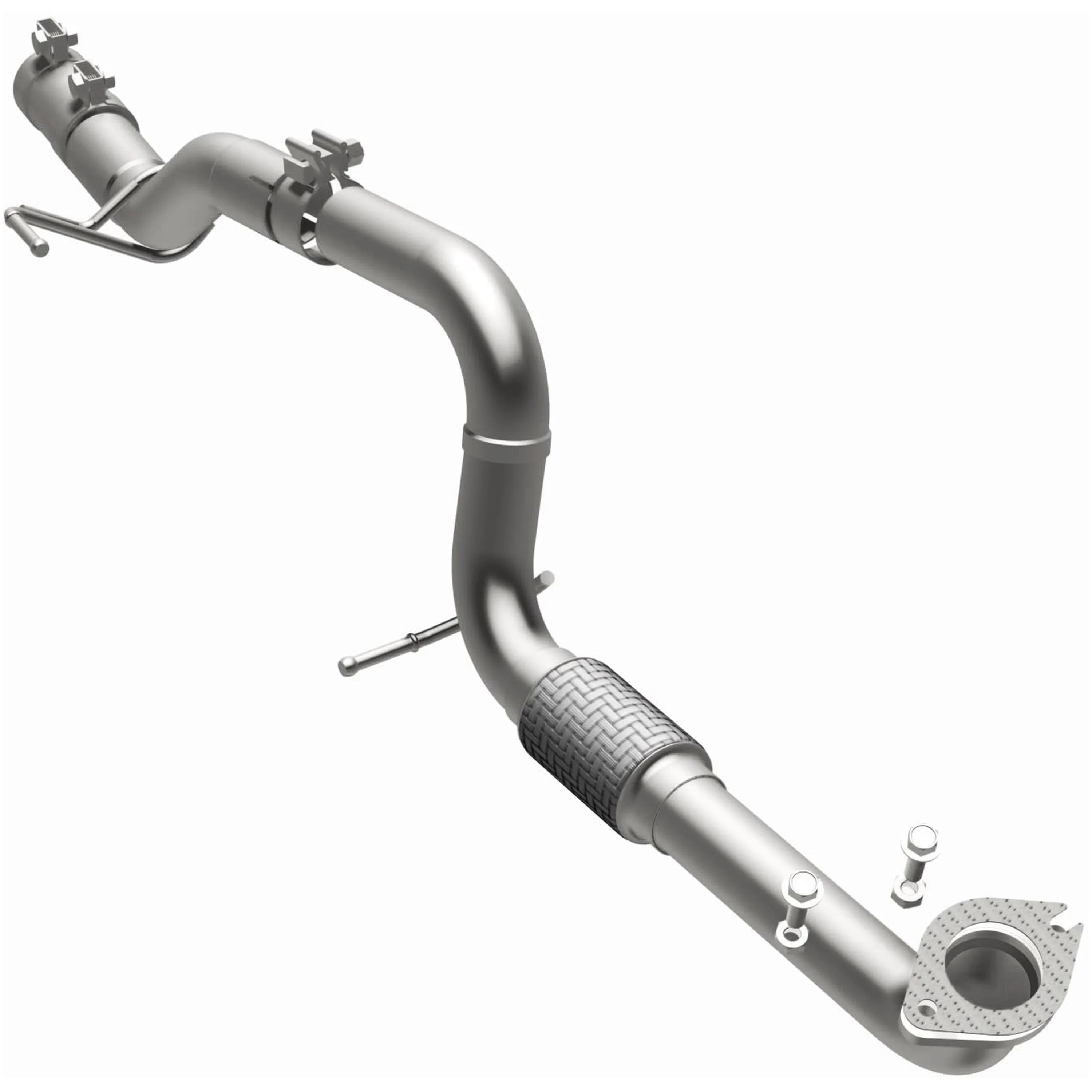 BRExhaust 2019-2023 Jeep Renegade 1.3L | 2019-2023 Fiat 500X 1.3L Direct-Fit Exhaust Front Pipe Kit 107-0396 - Image 2