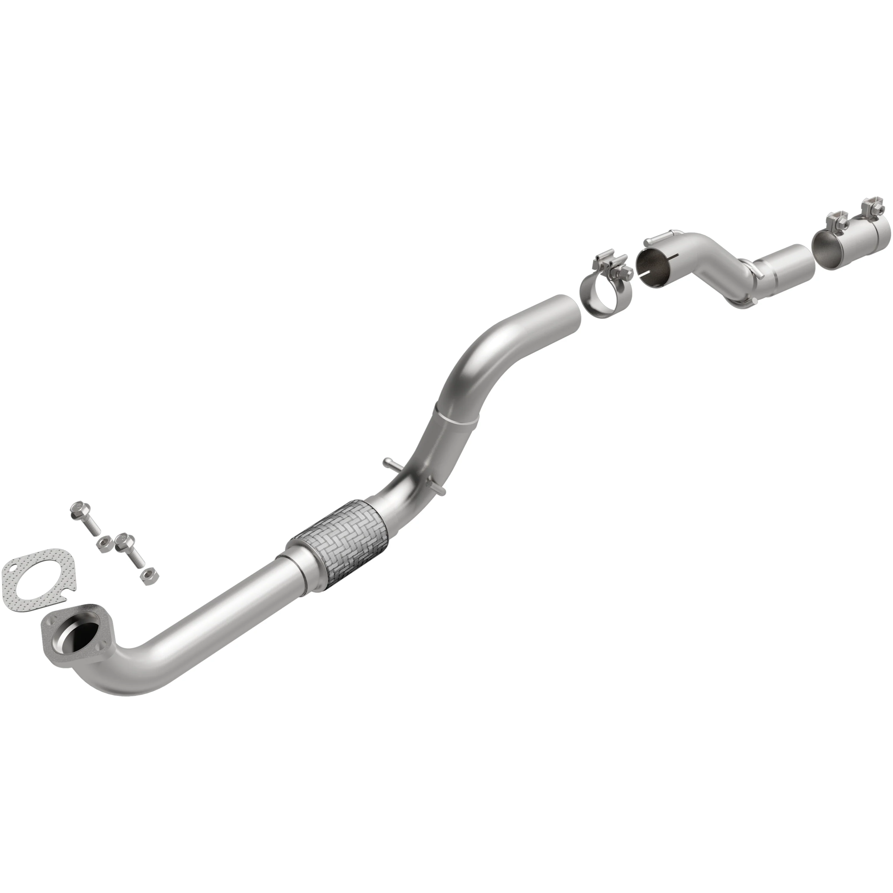 BRExhaust 2019-2023 Jeep Renegade 1.3L | 2019-2023 Fiat 500X 1.3L Direct-Fit Exhaust Front Pipe Kit 107-0396 - Image 4