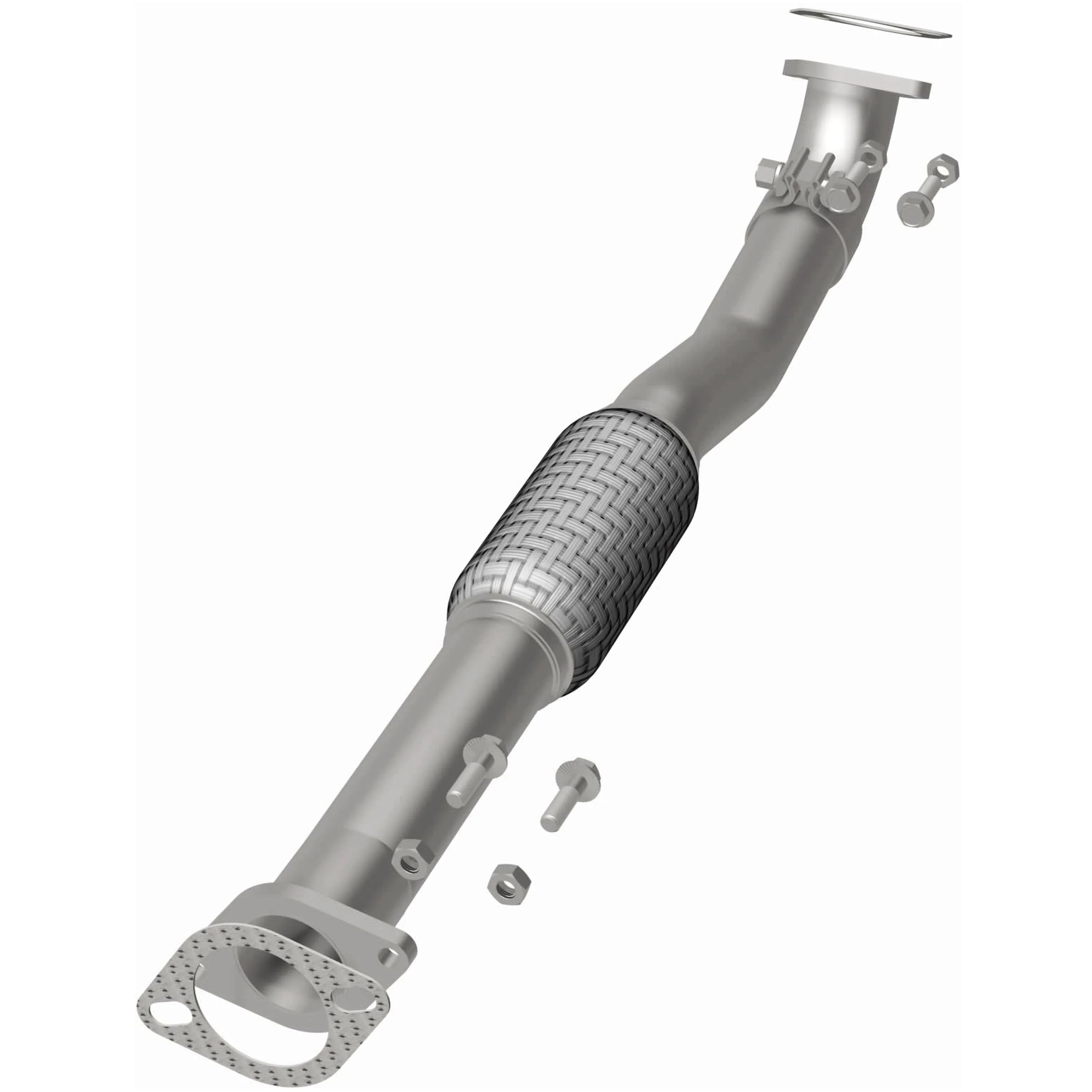 BRExhaust 2013-2016 Dodge Dart 2.0L | 2013-2016 Dodge Dart 2.4L Direct-Fit Exhaust Front Pipe Kit 107-0398 - Image 3