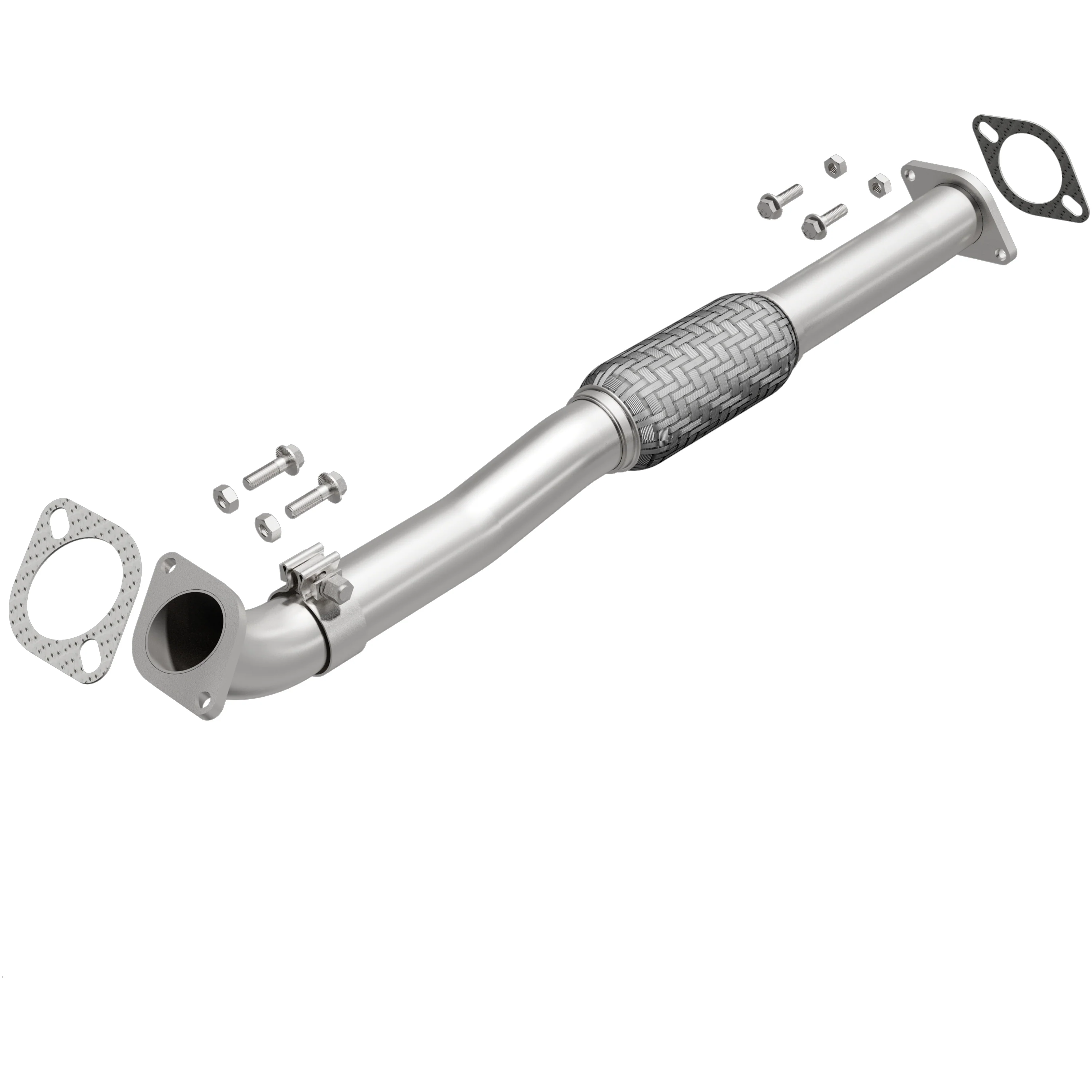 BRExhaust 2013-2016 Dodge Dart 2.0L | 2013-2016 Dodge Dart 2.4L Direct-Fit Exhaust Front Pipe Kit 107-0398 - Image 4
