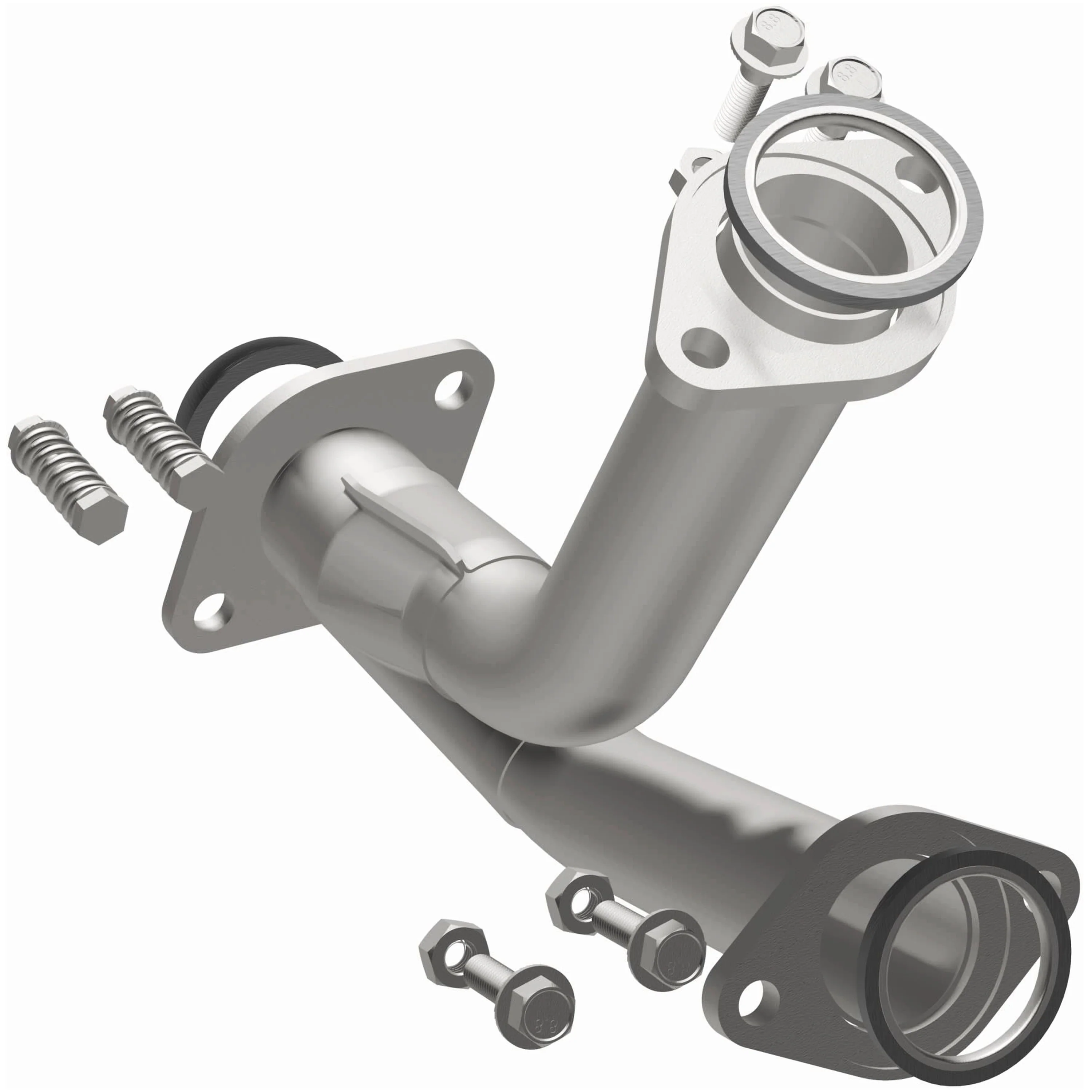 BRExhaust 2018-2022 Lexus RX350L 3.5L | 2016-2022 Lexus RX350 3.5L Direct-Fit Exhaust Front Pipe Kit 107-0500 - Image 2