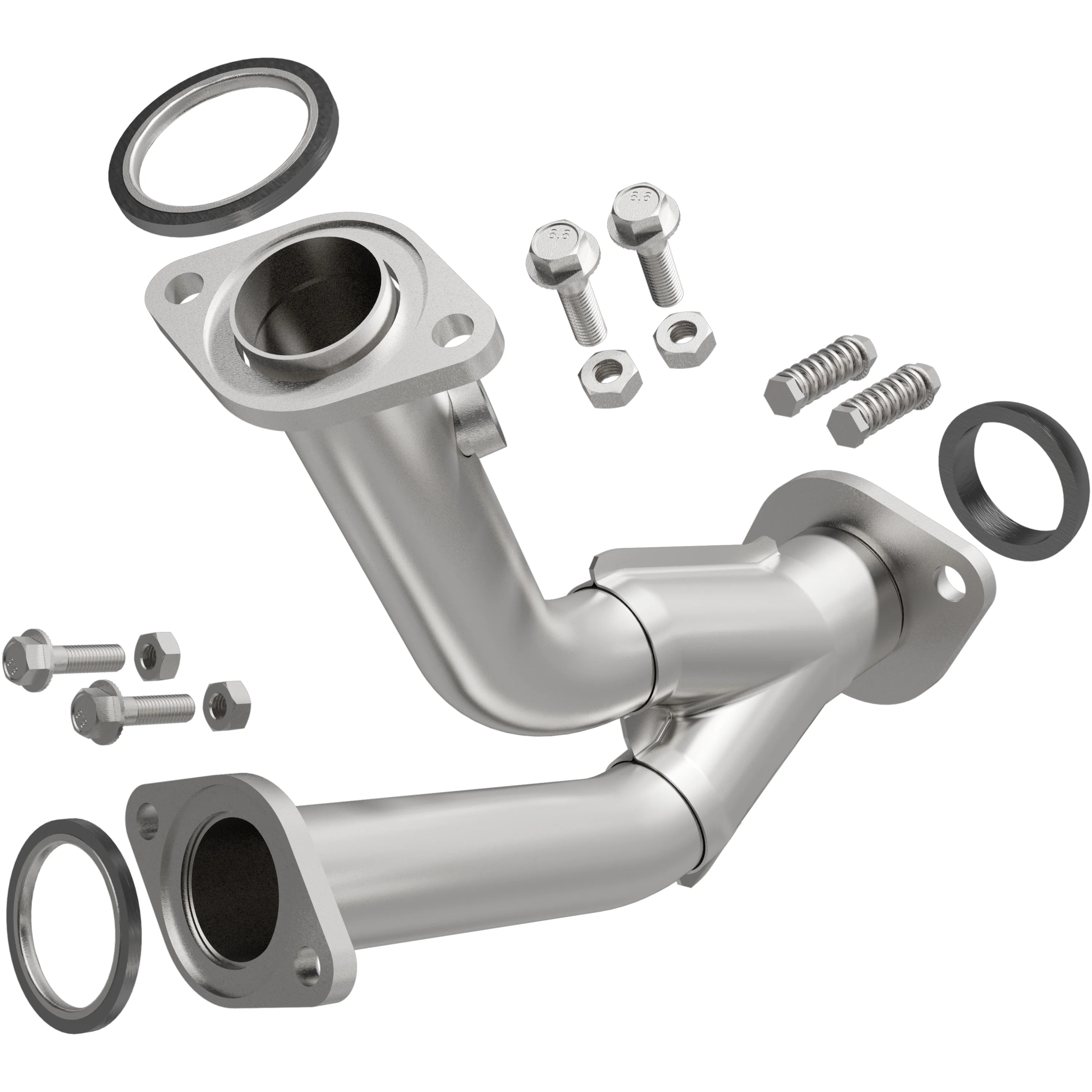 BRExhaust 2018-2022 Lexus RX350L 3.5L | 2016-2022 Lexus RX350 3.5L Direct-Fit Exhaust Front Pipe Kit 107-0500 - Image 4
