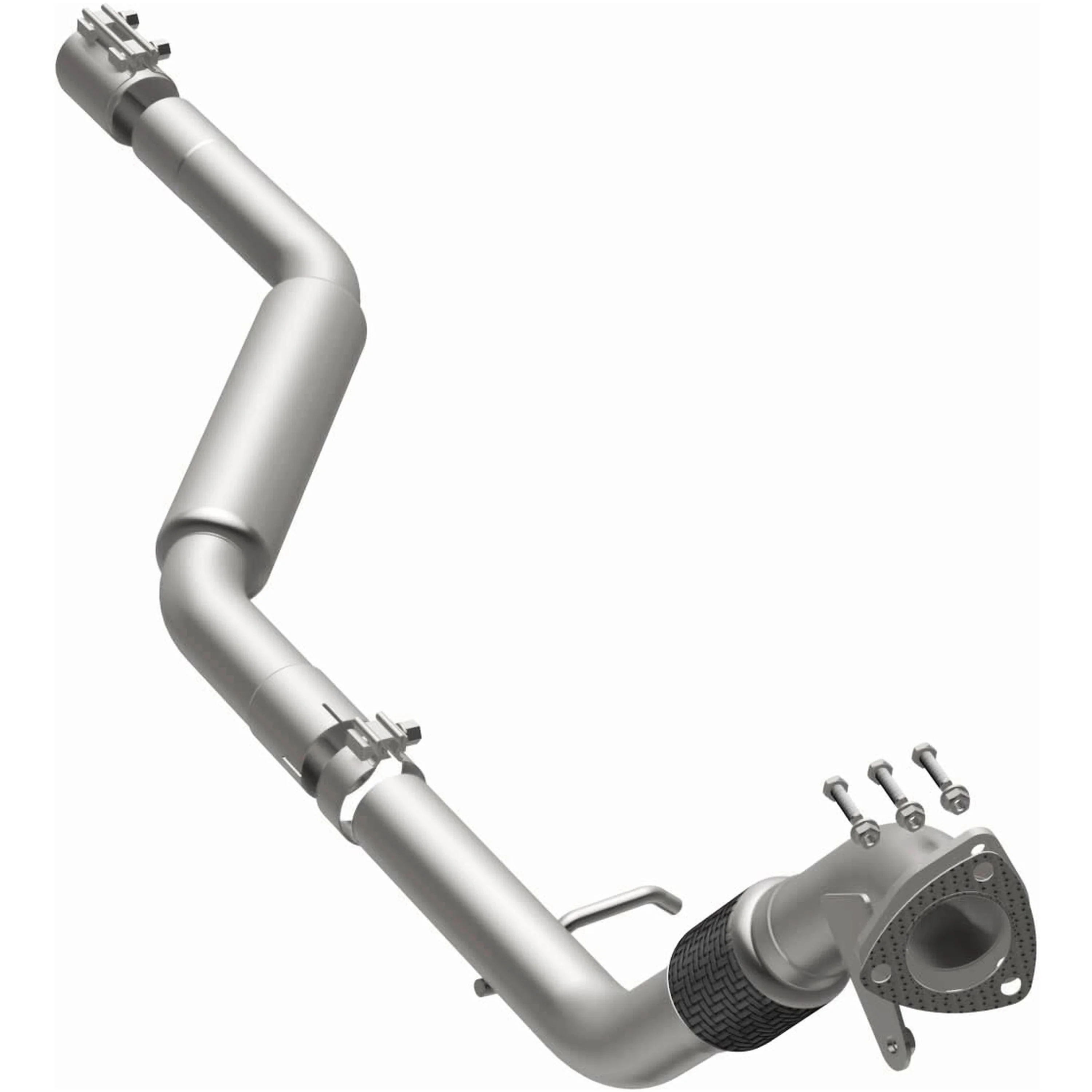 BRExhaust 2021-2024 Audi Q5 Sportback 2.0L | 2018-2024 Audi Q5 2.0L Direct-Fit Exhaust Front Pipe Kit 107-0501 - Image 2
