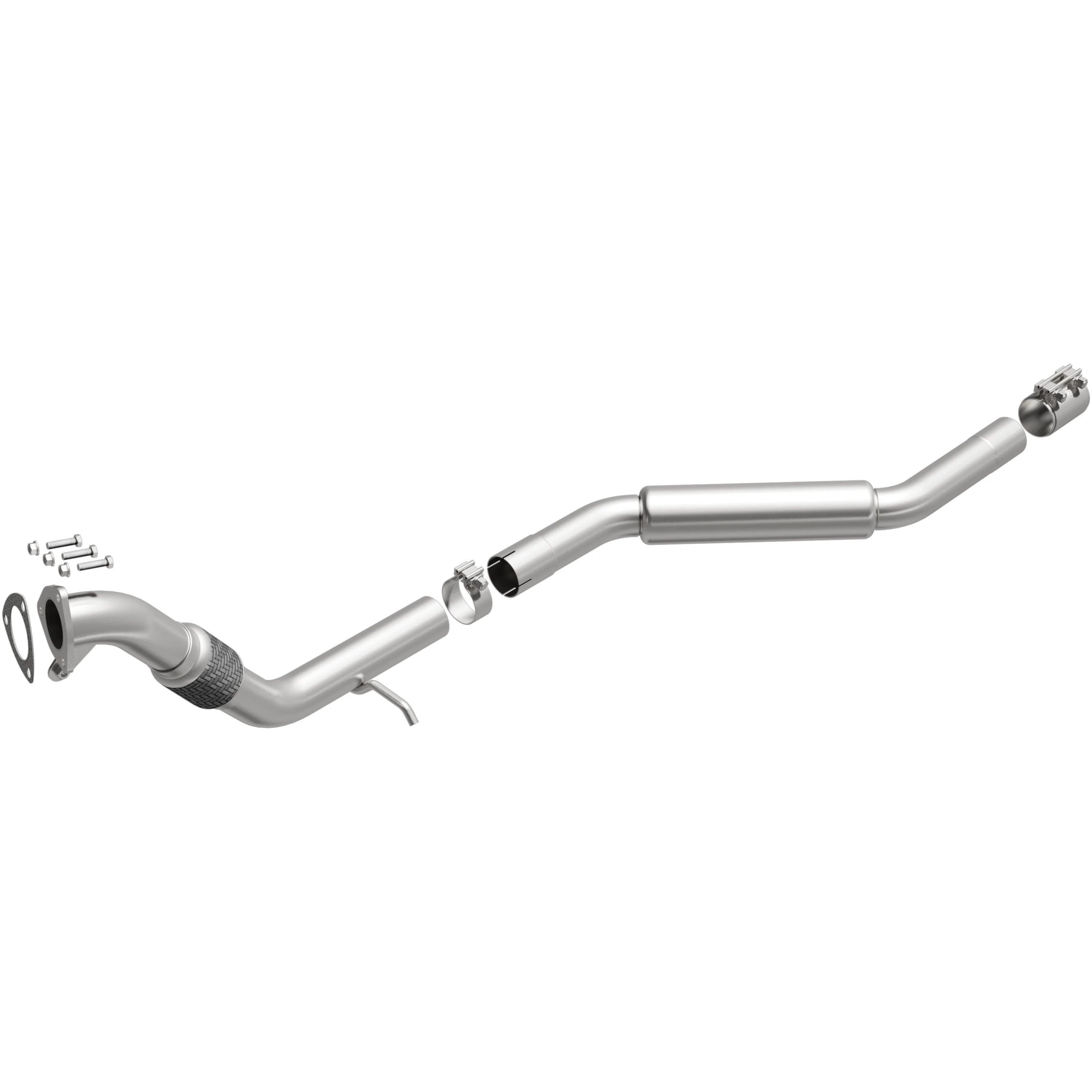 BRExhaust 2021-2024 Audi Q5 Sportback 2.0L | 2018-2024 Audi Q5 2.0L Direct-Fit Exhaust Front Pipe Kit 107-0501 - Image 4