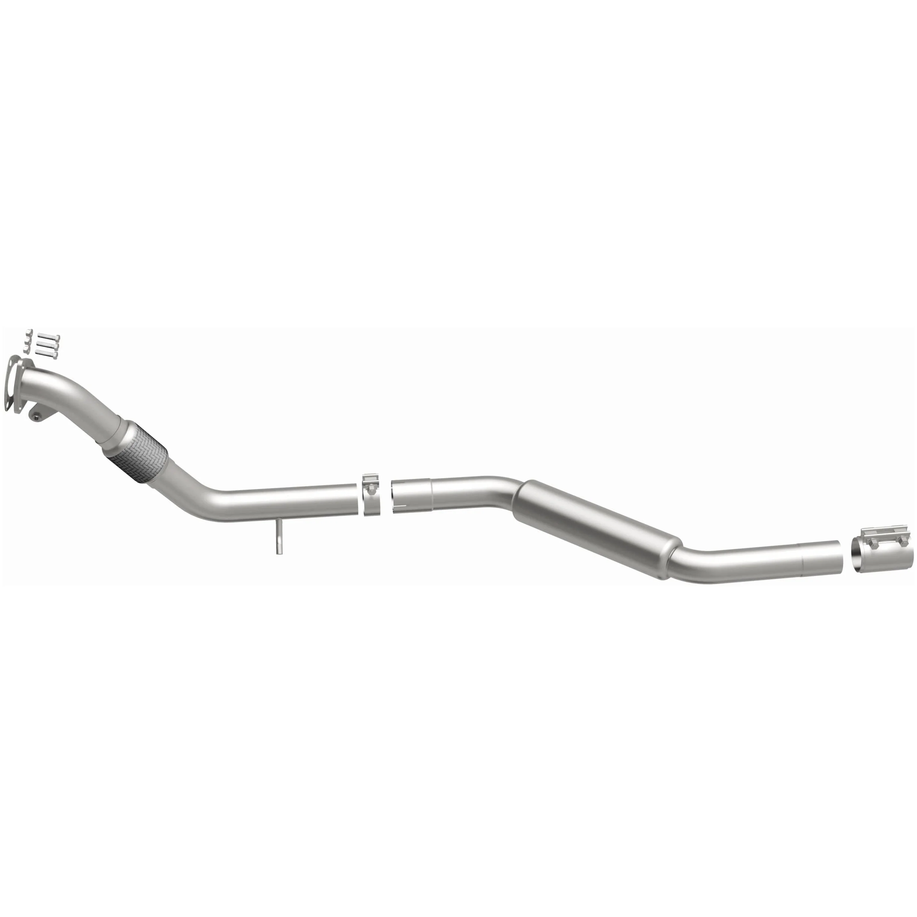 BRExhaust 2021-2024 Audi Q5 Sportback 2.0L | 2018-2024 Audi Q5 2.0L Direct-Fit Exhaust Front Pipe Kit 107-0501 - Image 5