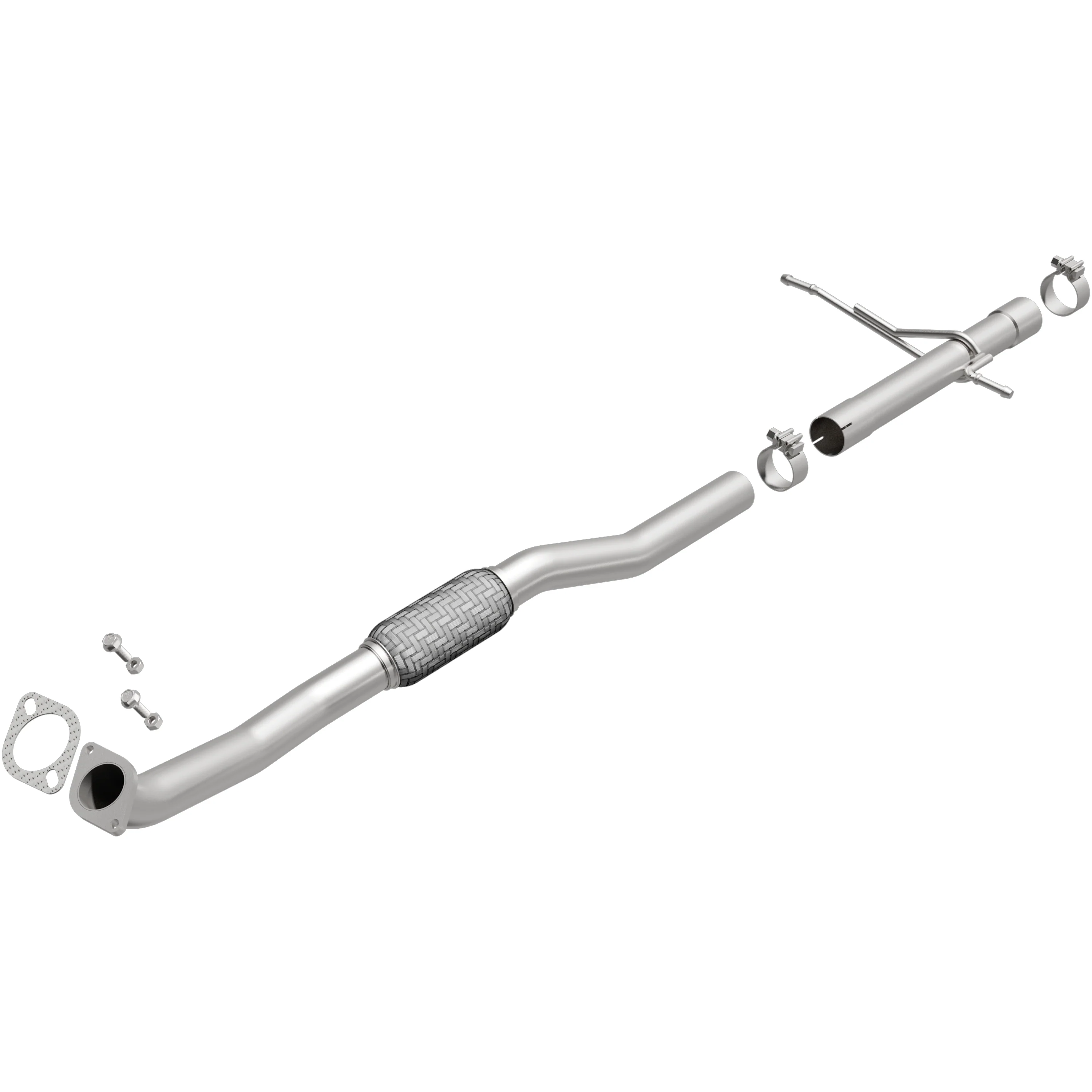 BRExhaust 2014-2019 Jeep Cherokee 2.4L Direct-Fit Exhaust Front Pipe Kit 107-0530 - Image 4