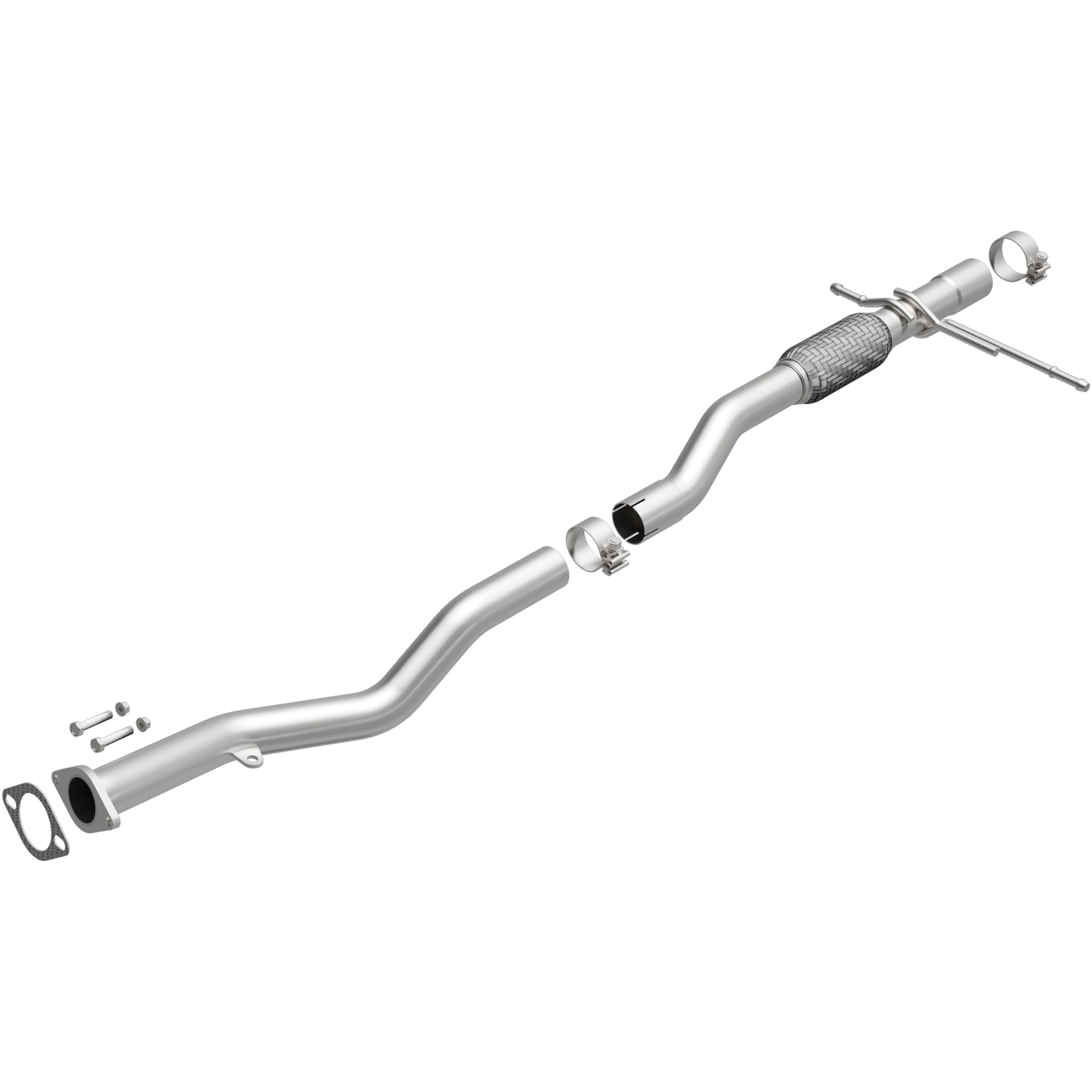 BRExhaust 2020-2023 Jeep Cherokee 2.4L Direct-Fit Exhaust Front Pipe Kit 107-0531 - Image 4
