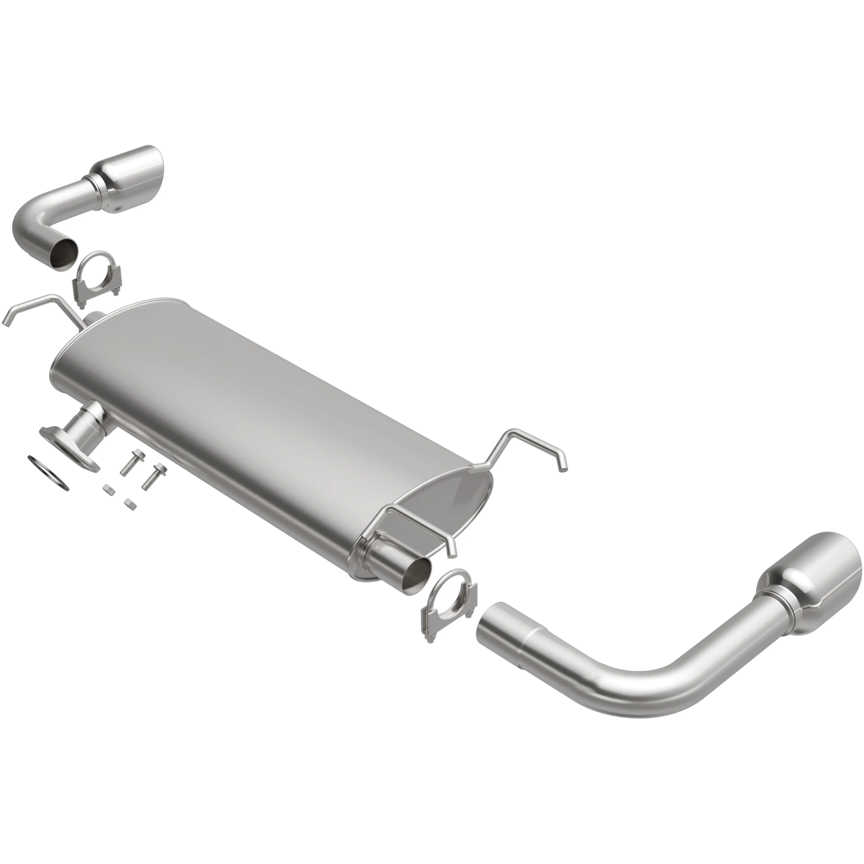 BRExhaust 2009-2024 Nissan Murano 3.5L Direct-Fit Exhaust Muffler Kit 108-0042 - Image 4