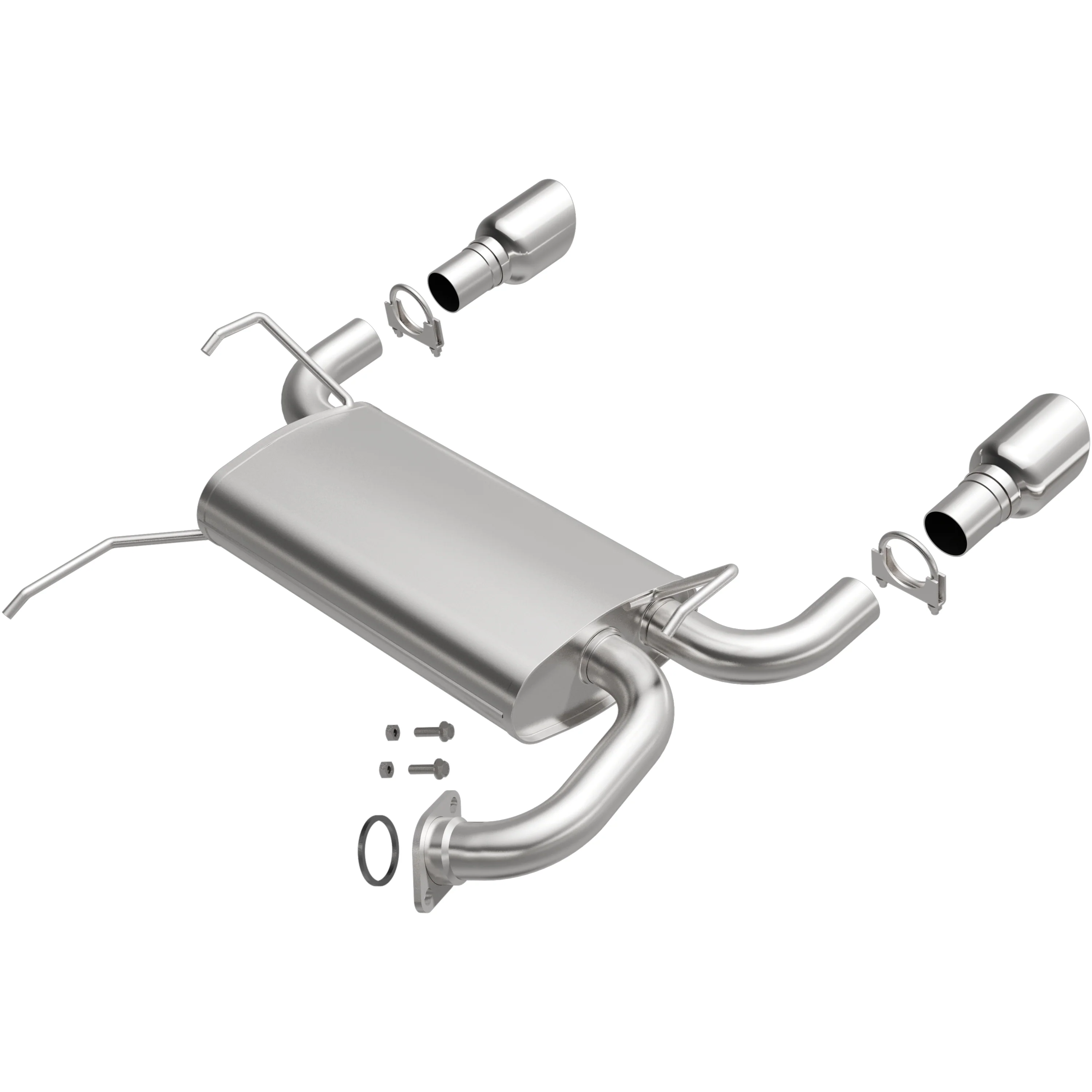 BRExhaust 2003-2008 INFINITI FX35 3.5L | 2003-2008 INFINITI FX45 4.5L Direct-Fit Exhaust Muffler Kit 108-0046 - Image 4