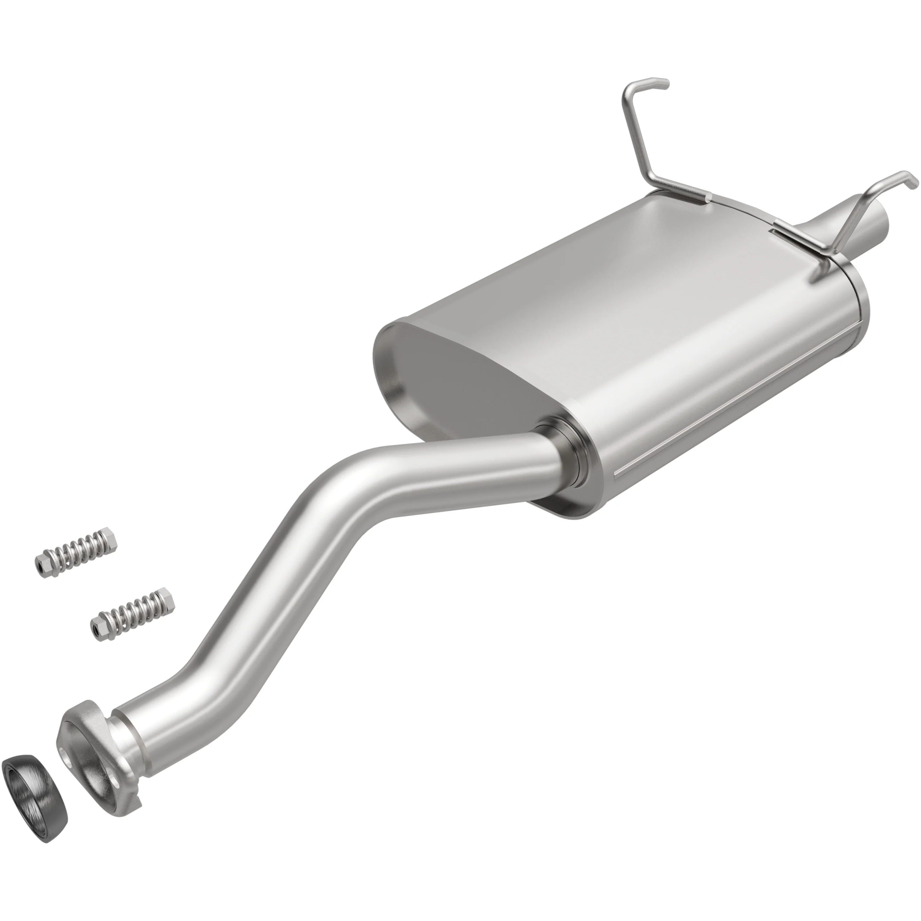 BRExhaust 2002-2006 Acura RSX Base 2.0L | 2002-2005 Honda Civic 2.0L Direct-Fit Exhaust Muffler Kit 108-0049 - Image 2