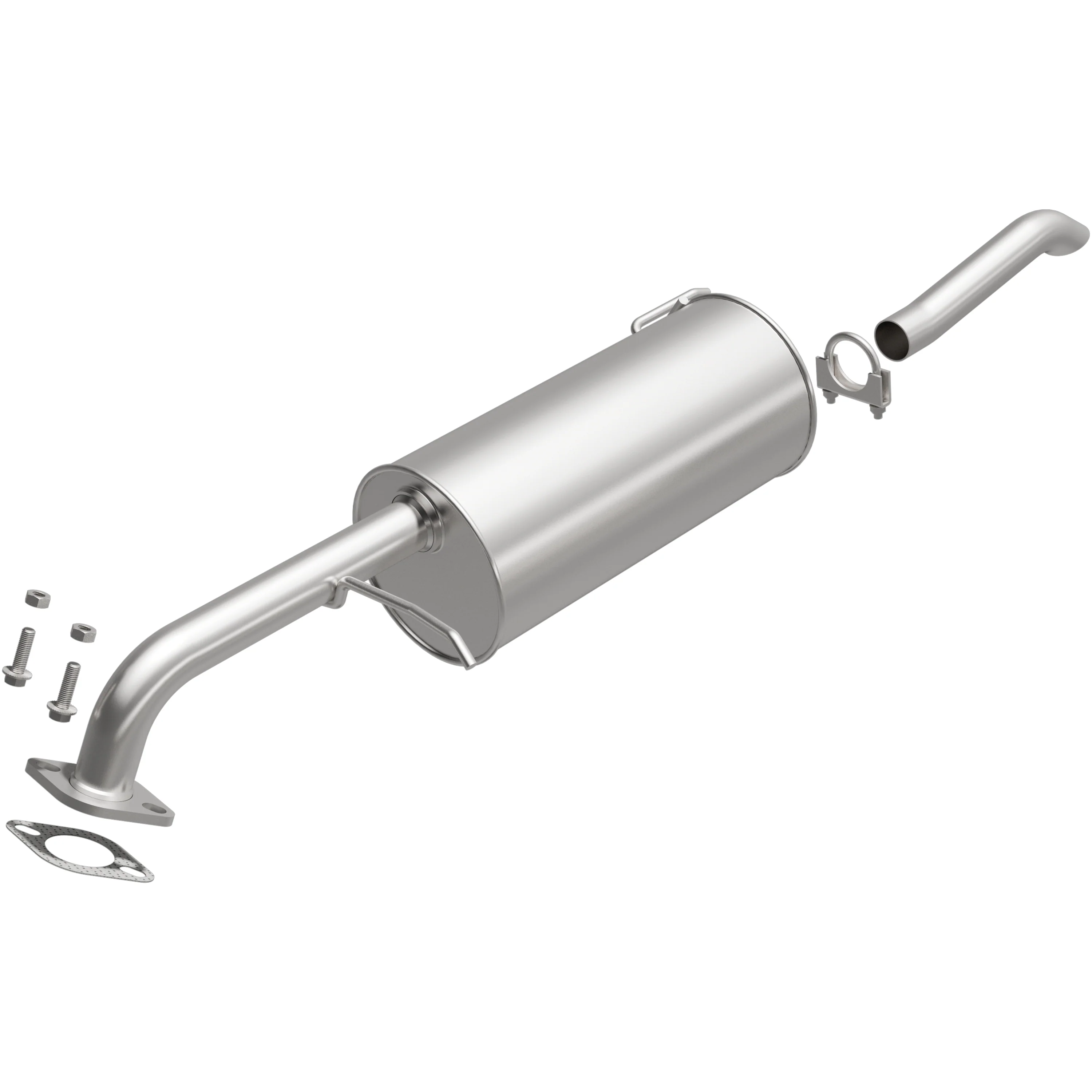 BRExhaust 2006-2011 Kia Rio 1.6L | 2006-2011 Hyundai Accent 1.6L Direct-Fit Exhaust Muffler Kit 108-0062 - Image 4