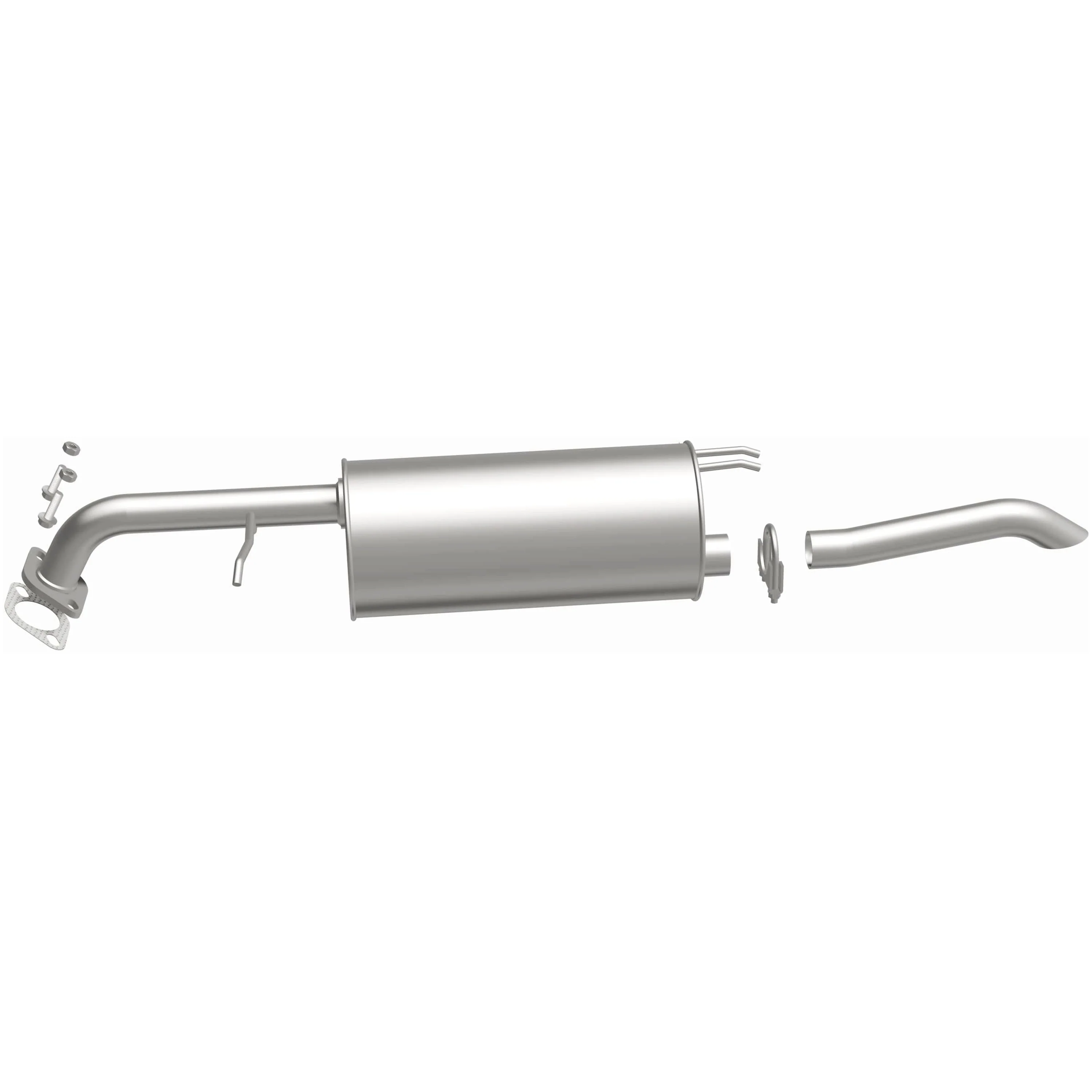 BRExhaust 2006-2011 Kia Rio 1.6L | 2006-2011 Hyundai Accent 1.6L Direct-Fit Exhaust Muffler Kit 108-0062 - Image 5
