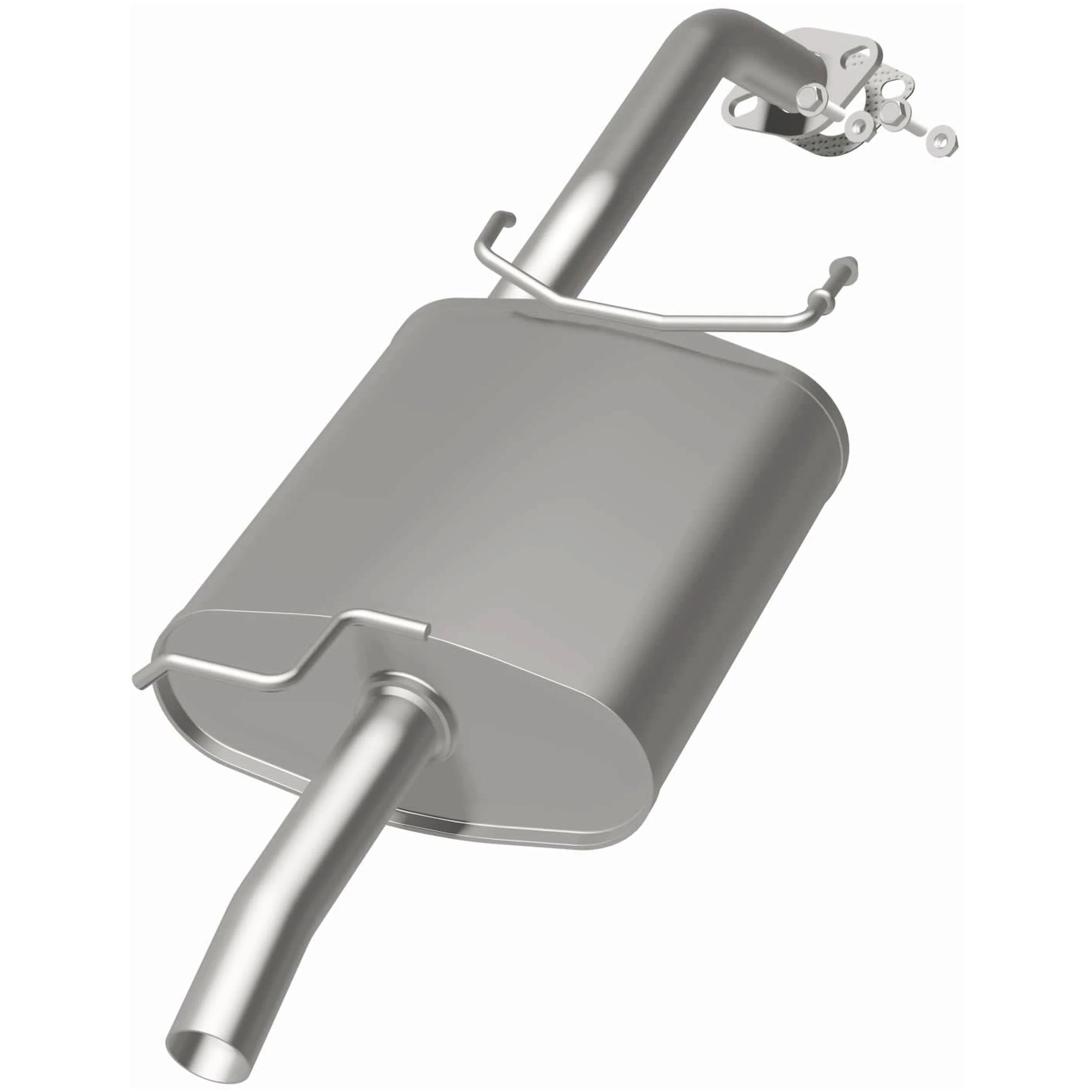 BRExhaust 2000-2003 Hyundai Accent 1.5L | 2001-2005 Hyundai Accent 1.6L Direct-Fit Exhaust Muffler Kit 108-0063 - Image 3