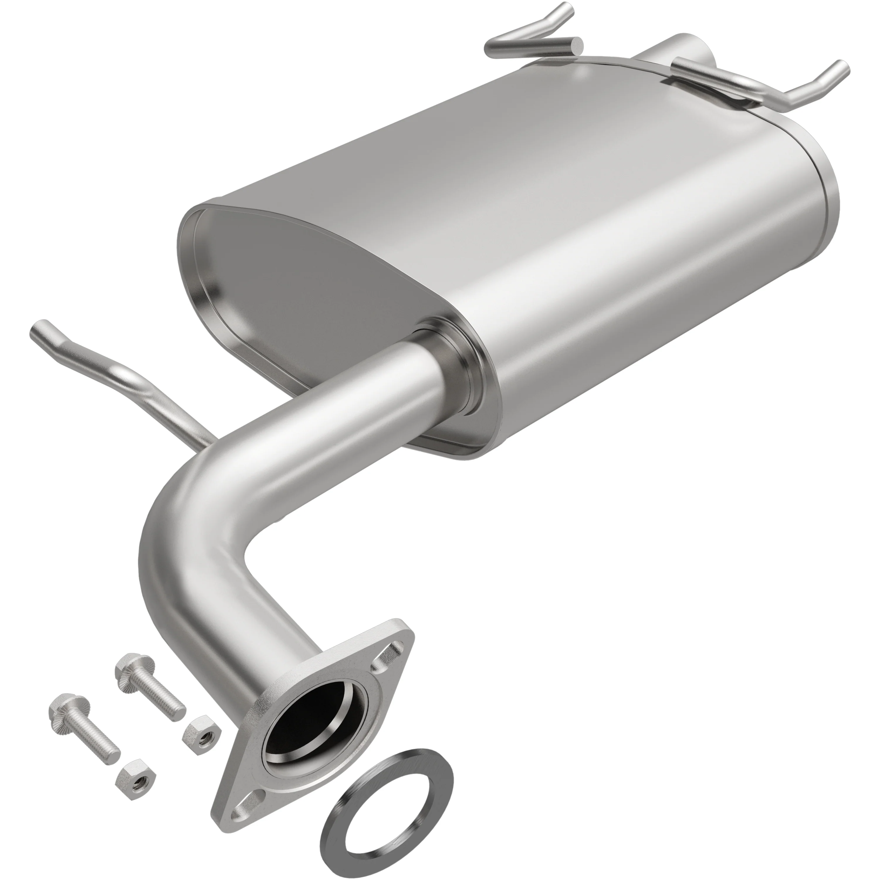 BRExhaust 2007-2011 Toyota Camry 2.4L | 2010-2011 Toyota Camry 2.5L Direct-Fit Exhaust Muffler Kit 108-0073 - Image 2