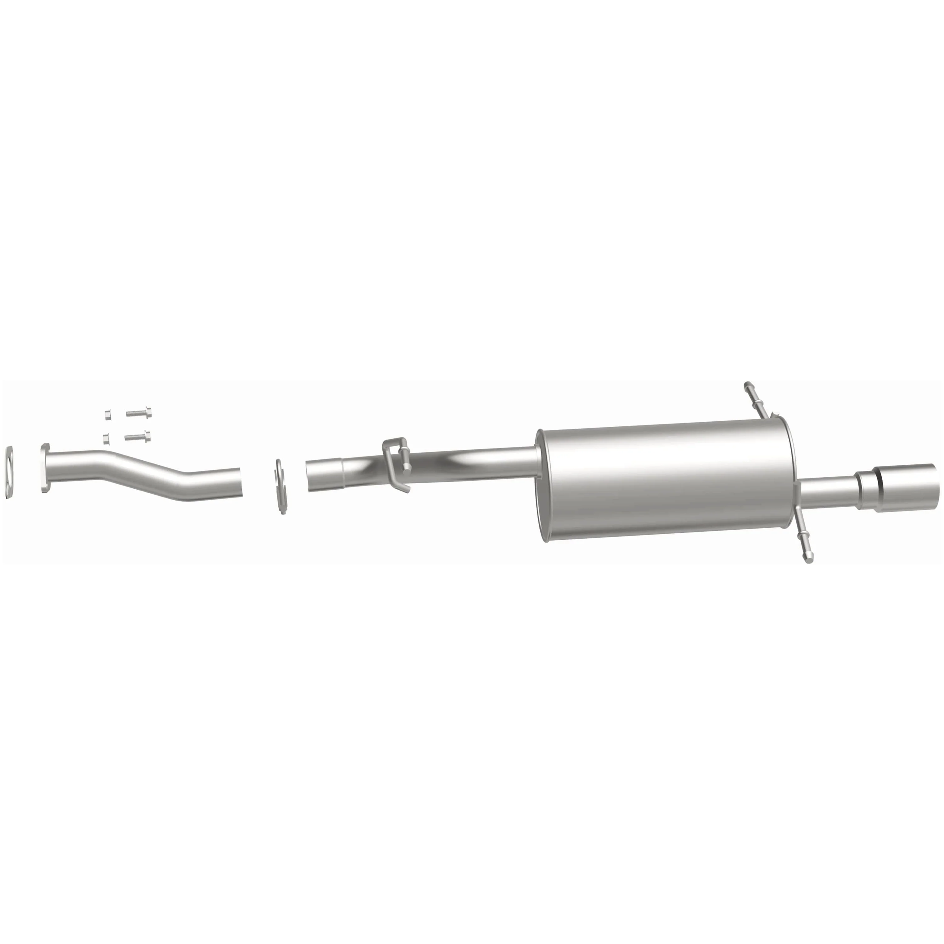 BRExhaust 1996-1999 Subaru Legacy 2.5L | 1996 Subaru Legacy Outback 2.2L Direct-Fit Exhaust Muffler Kit 108-0089 - Image 5