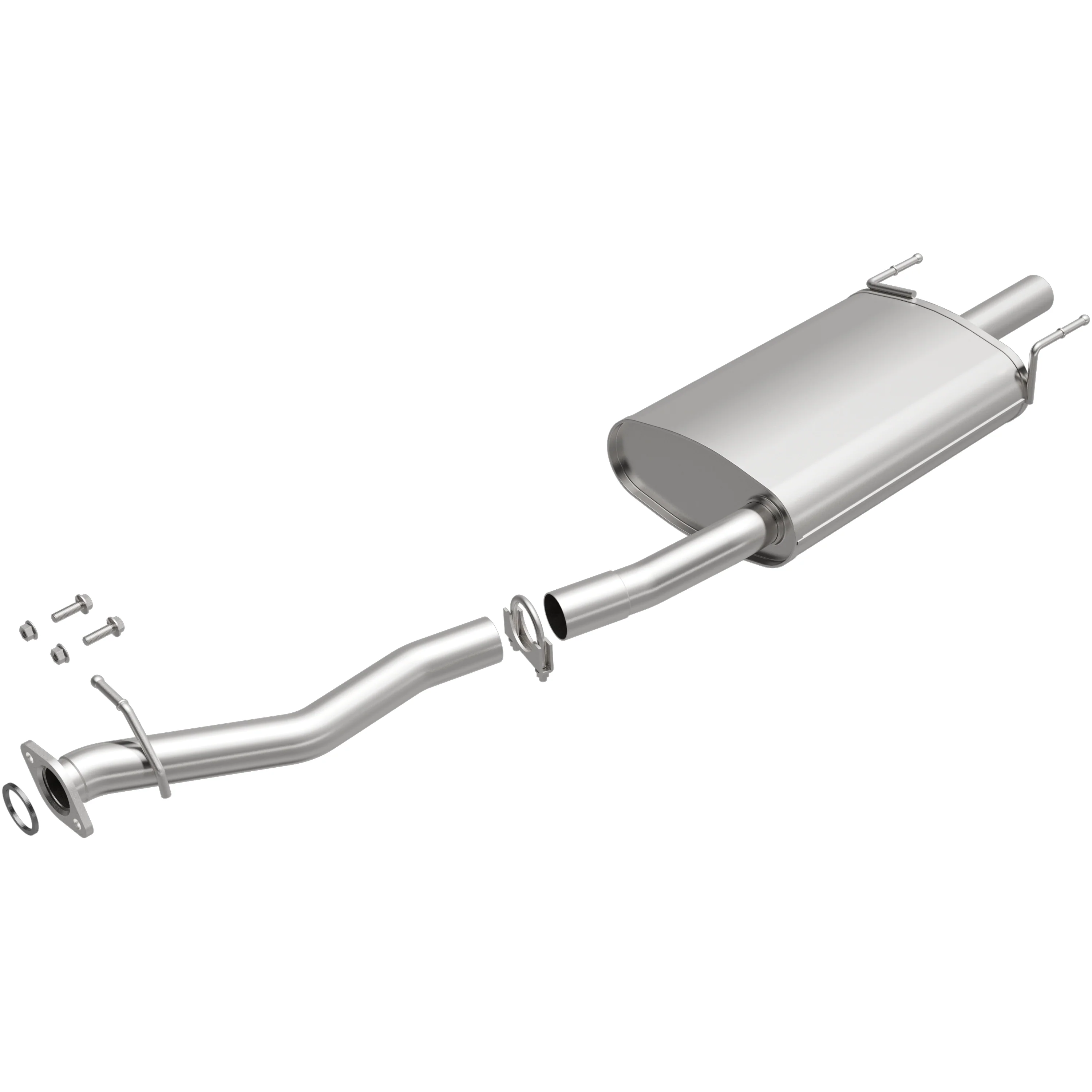 BRExhaust 1990-1993 Honda Accord 2.2L Direct-Fit Exhaust Muffler Kit 108-0095 - Image 4