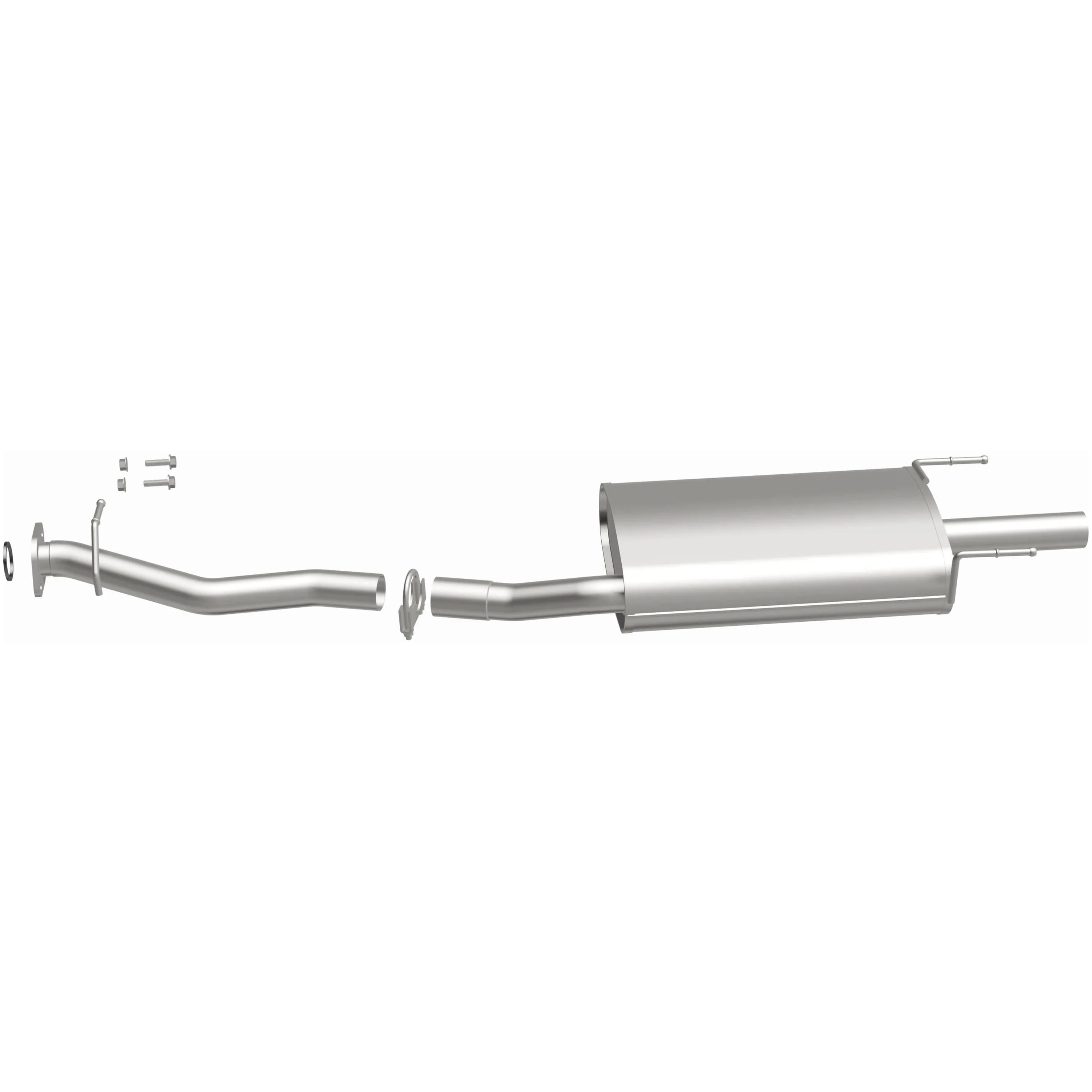 BRExhaust 1990-1993 Honda Accord 2.2L Direct-Fit Exhaust Muffler Kit 108-0095 - Image 5