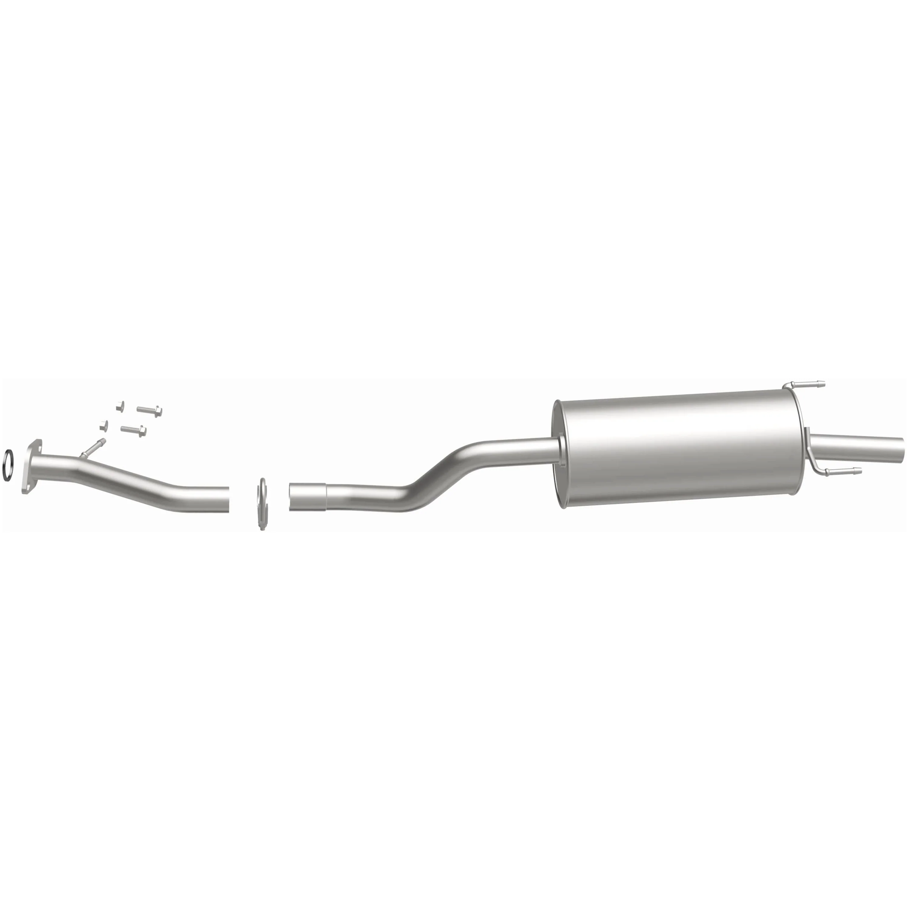 BRExhaust 1990-1993 Honda Accord 2.2L Direct-Fit Exhaust Muffler Kit 108-0096 - Image 5
