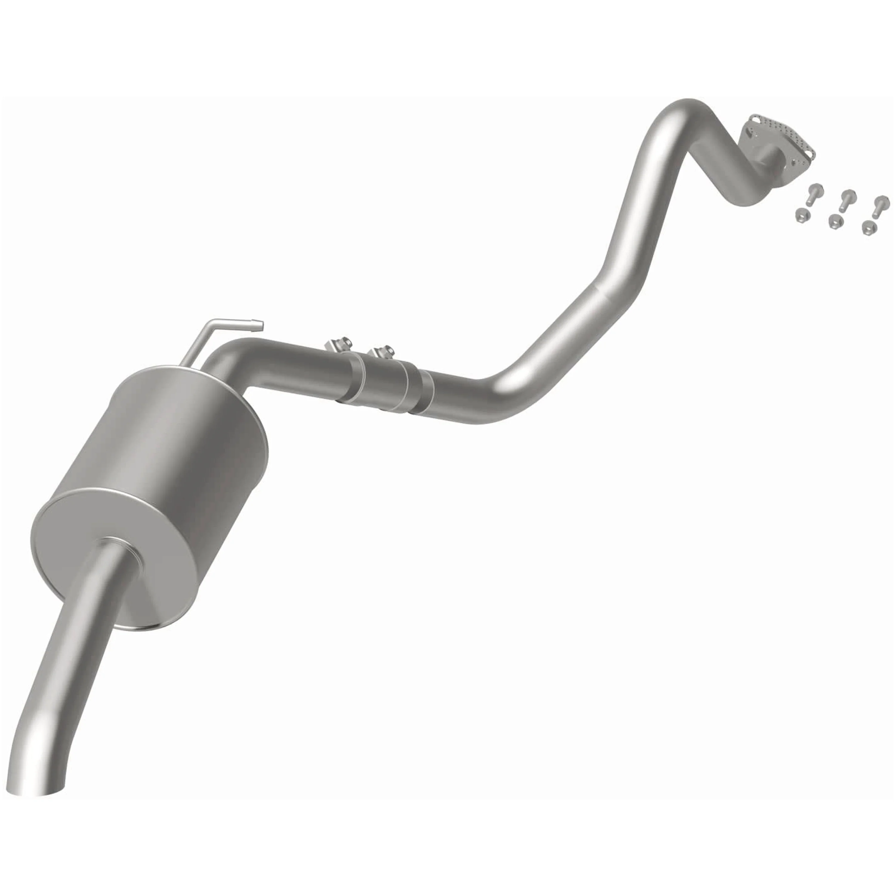 BRExhaust 1999-2002 Land Rover Discovery Series II 4.0L | 2003-2004 Land Rover Discovery 4.6L Direct-Fit Exhaust Muffler Kit 108-0121 - Image 3