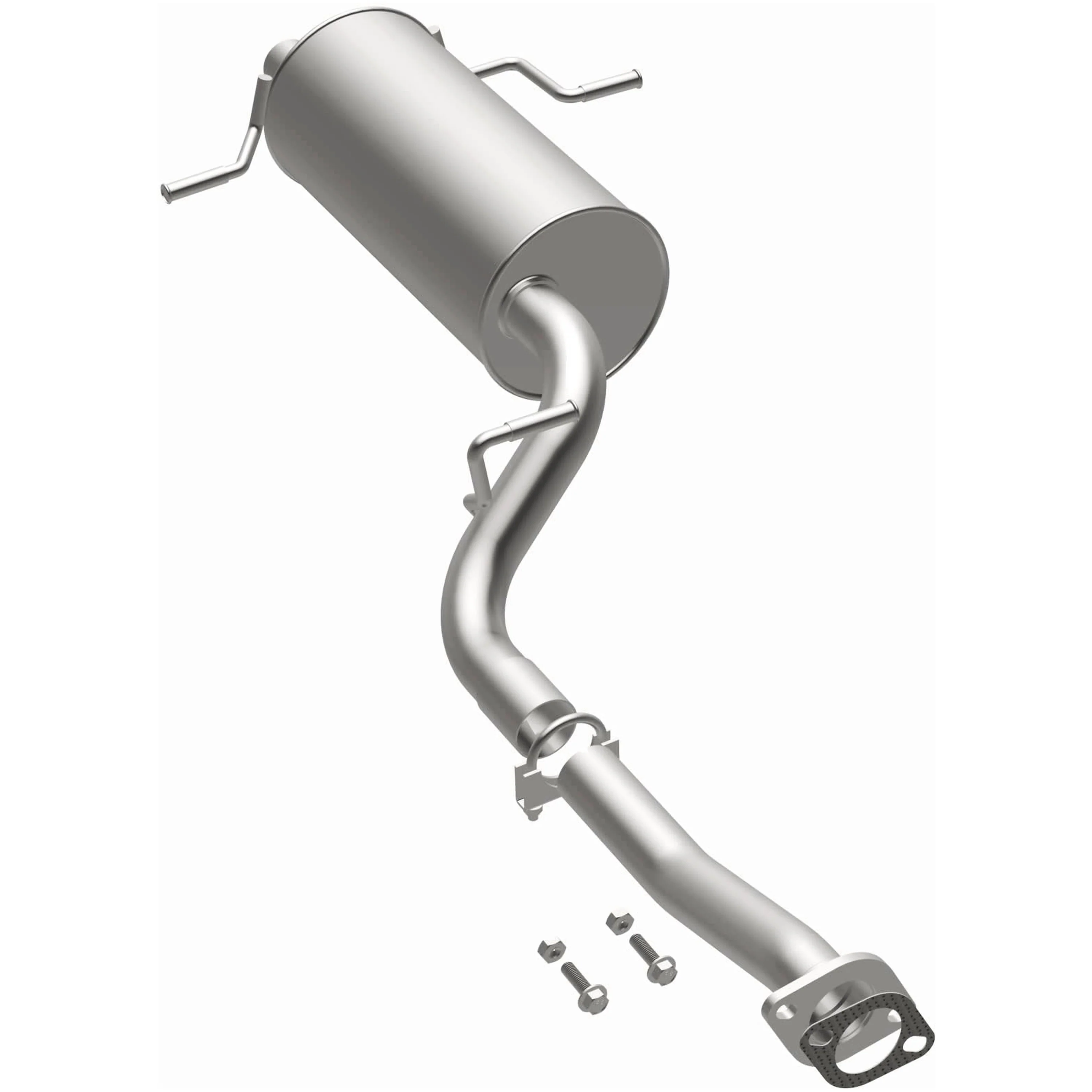 BRExhaust 2006-2007 Subaru Impreza 2.5L | 2006 Saab 9-2X 2.5L Direct-Fit Exhaust Muffler Kit 108-0124 - Image 2