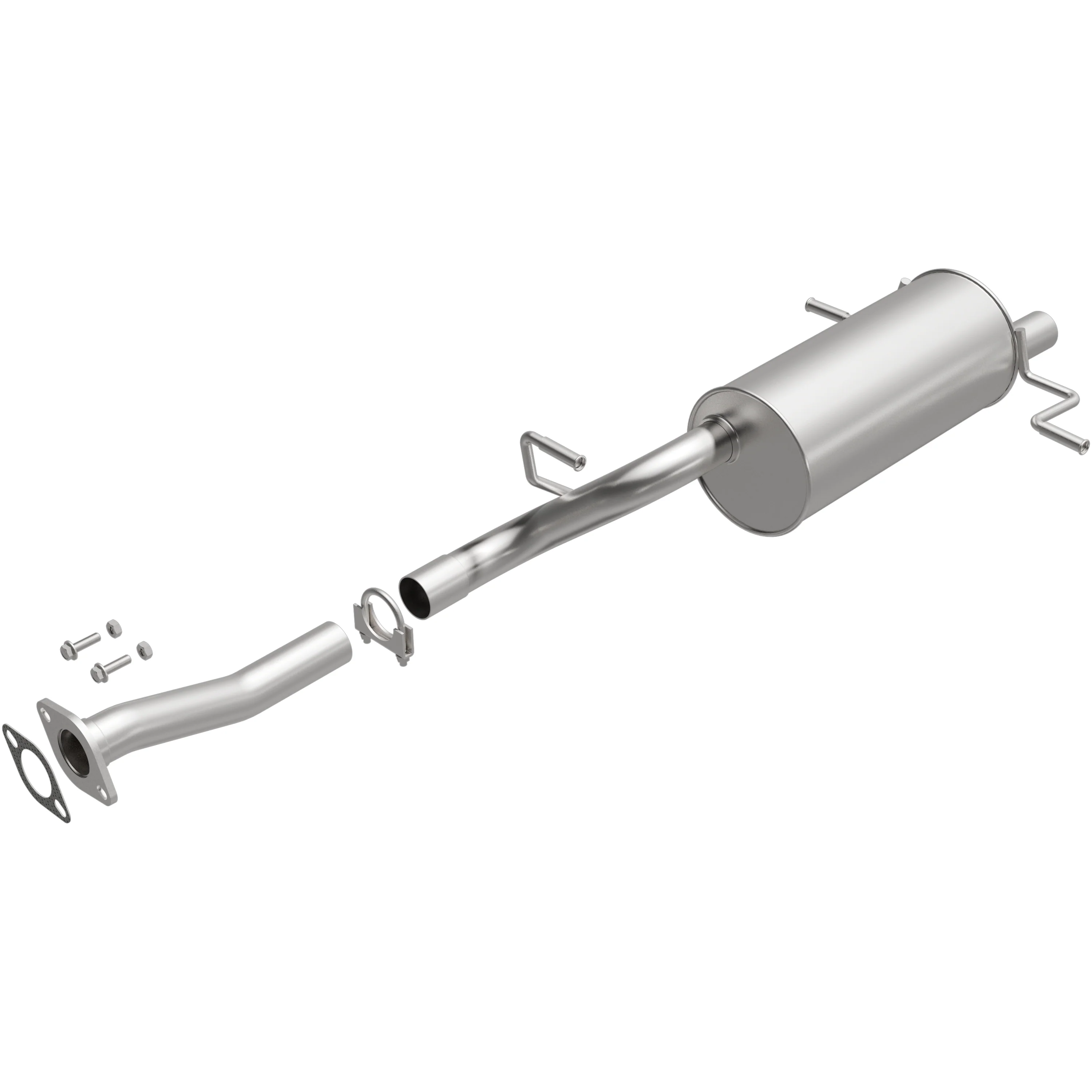 BRExhaust 2006-2007 Subaru Impreza 2.5L | 2006 Saab 9-2X 2.5L Direct-Fit Exhaust Muffler Kit 108-0124 - Image 4