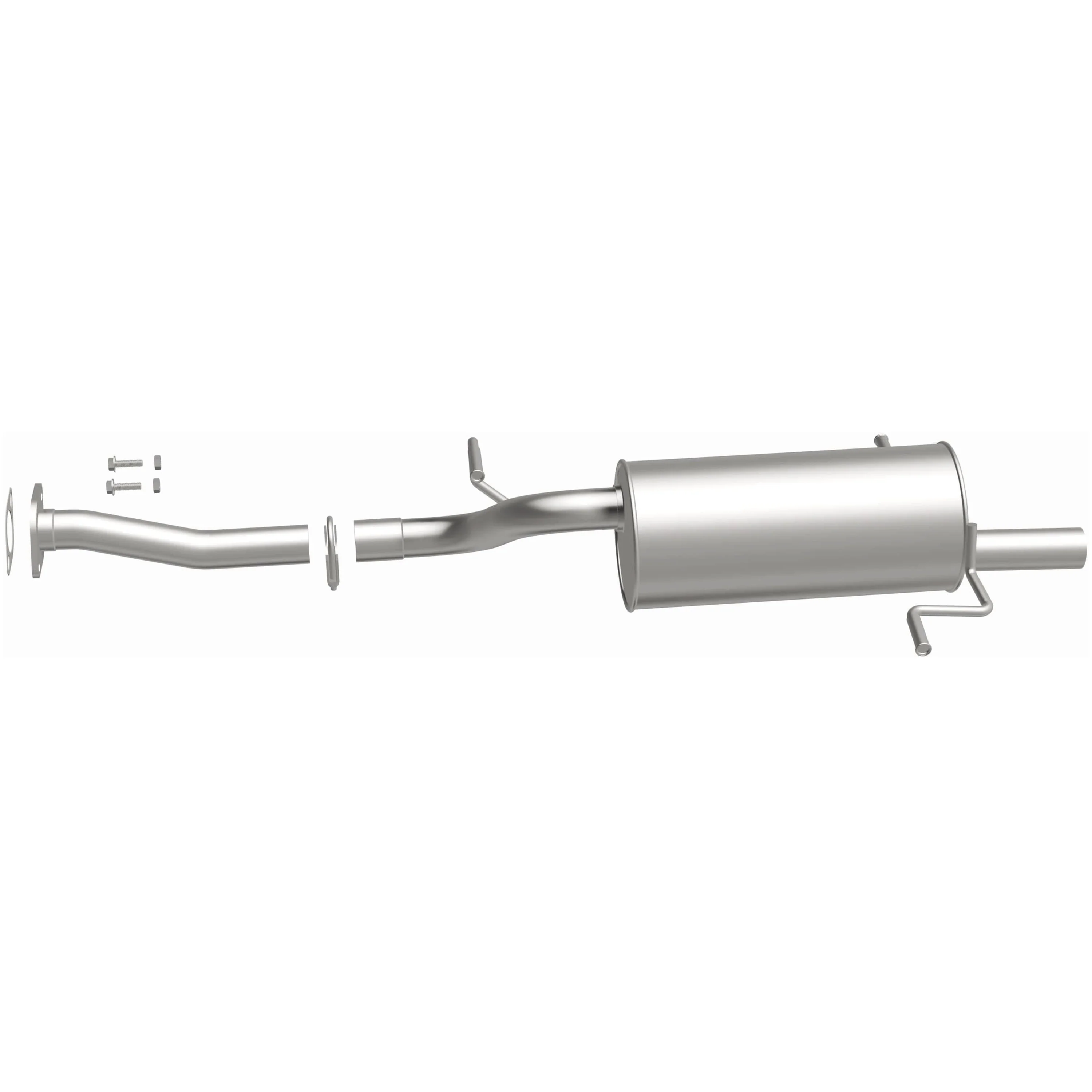 BRExhaust 2006-2007 Subaru Impreza 2.5L | 2006 Saab 9-2X 2.5L Direct-Fit Exhaust Muffler Kit 108-0124 - Image 5