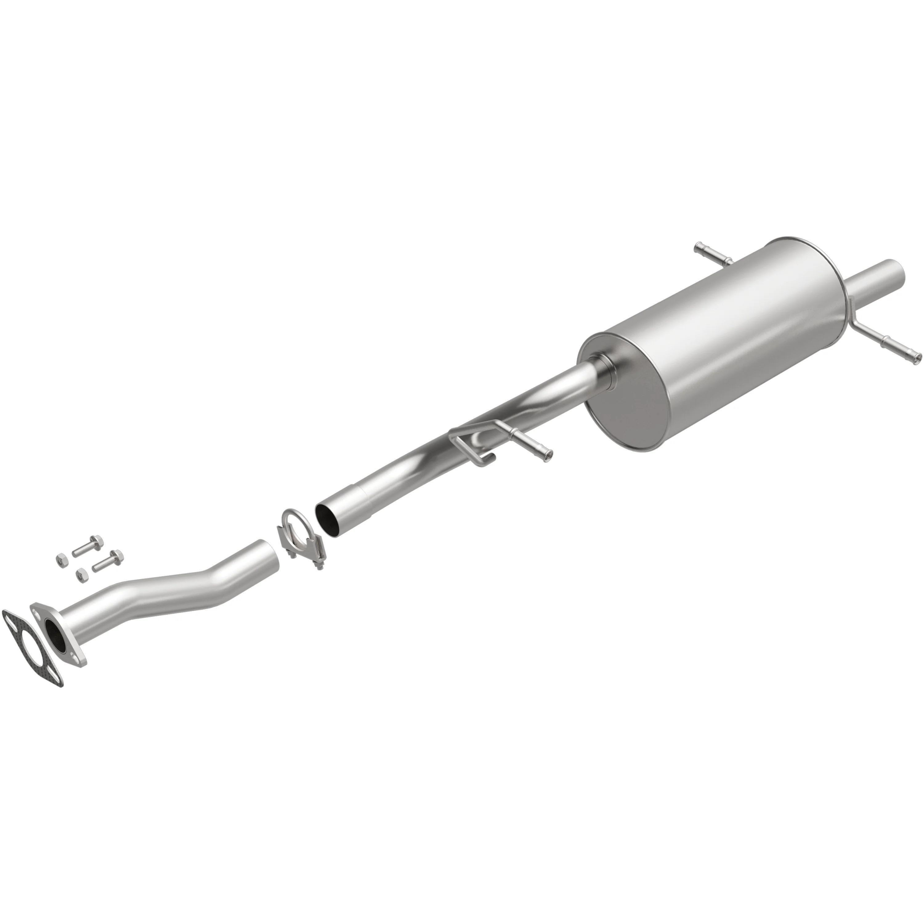 BRExhaust 1995-1999 Subaru Legacy 2.2L Direct-Fit Exhaust Muffler Kit 108-0125 - Image 4