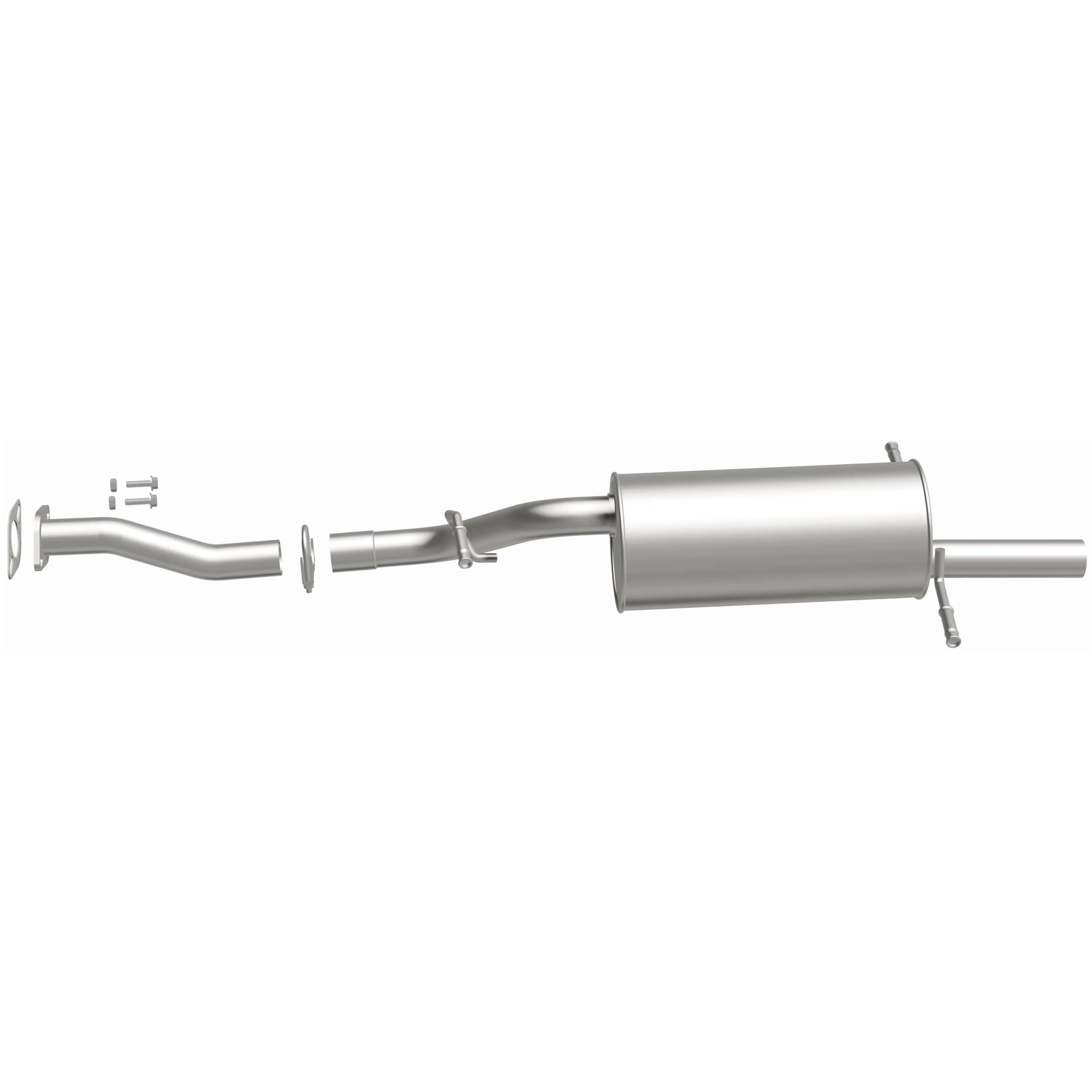 BRExhaust 1995-1999 Subaru Legacy 2.2L Direct-Fit Exhaust Muffler Kit 108-0125 - Image 5