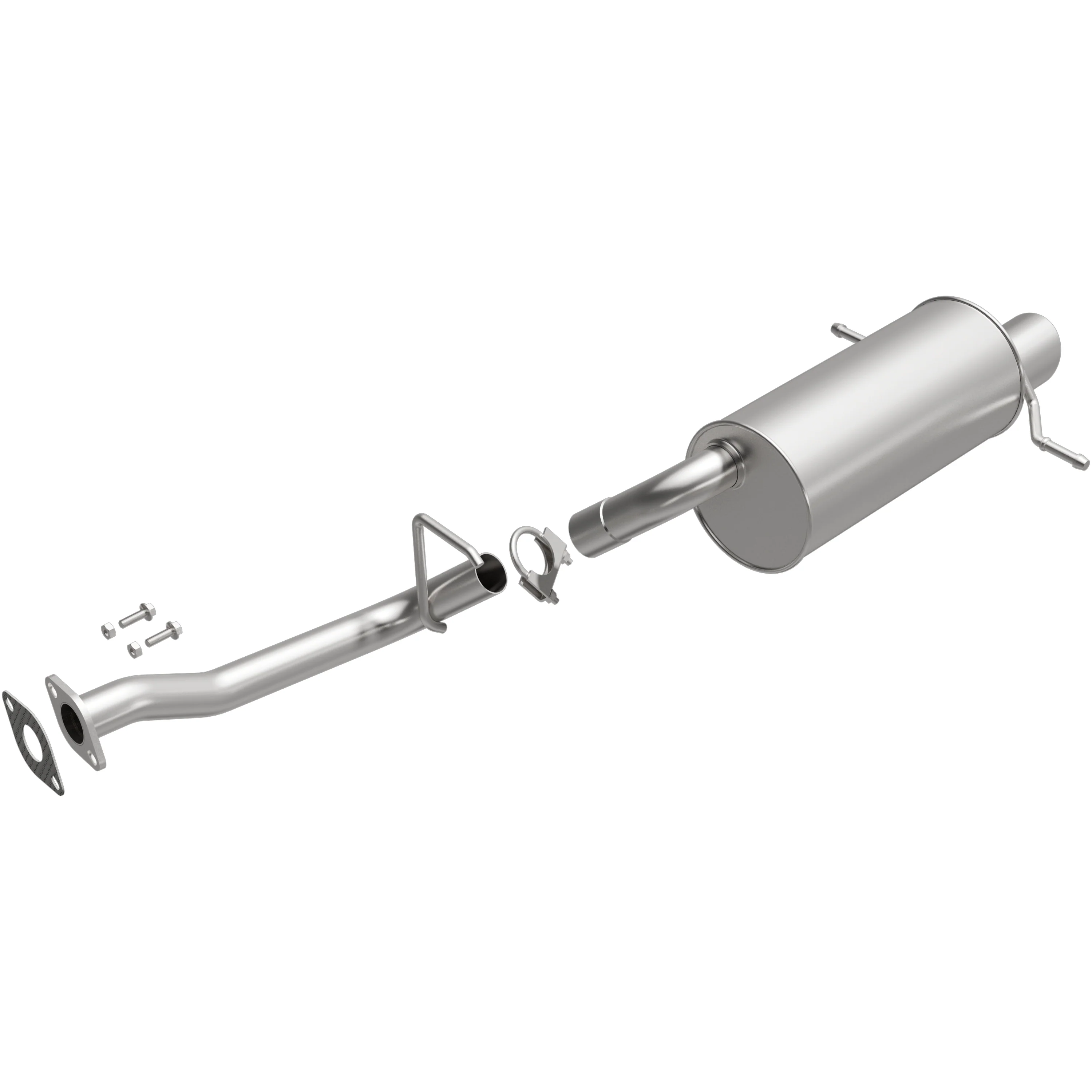 BRExhaust 2002-2004 Subaru Impreza 2.0L Direct-Fit Exhaust Muffler Kit 108-0127 - Image 4