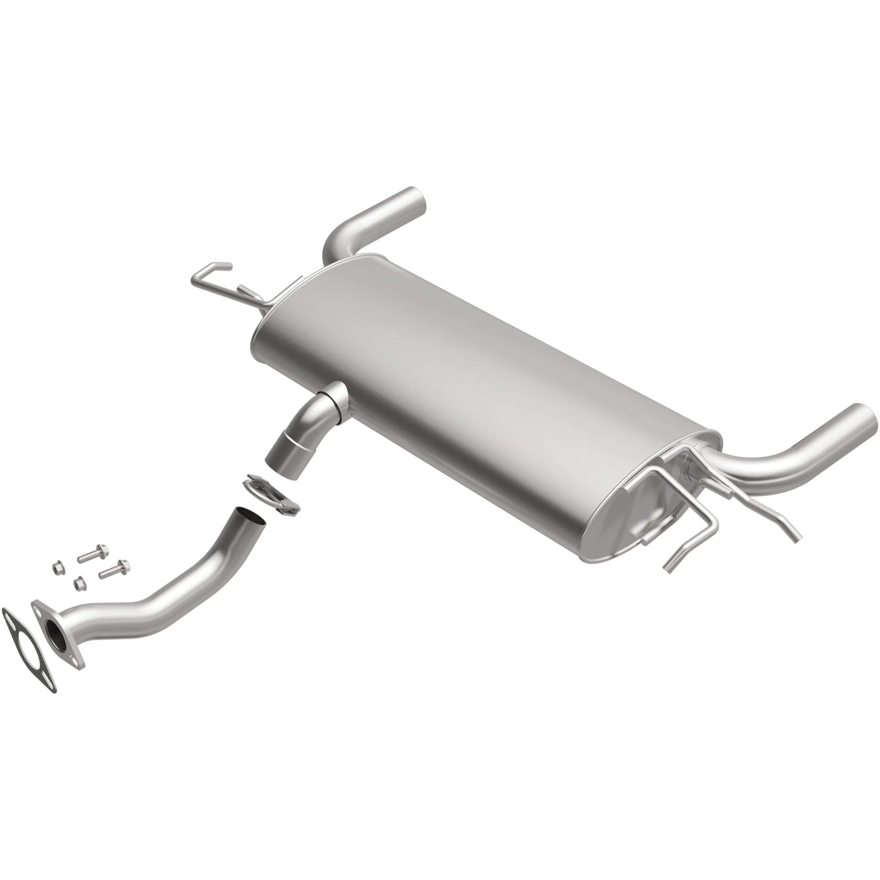 BRExhaust 2005-2008 Kia Sportage 2.7L | 2005-2008 Hyundai Tucson 2.7L Direct-Fit Exhaust Muffler Kit 108-0130 - Image 4