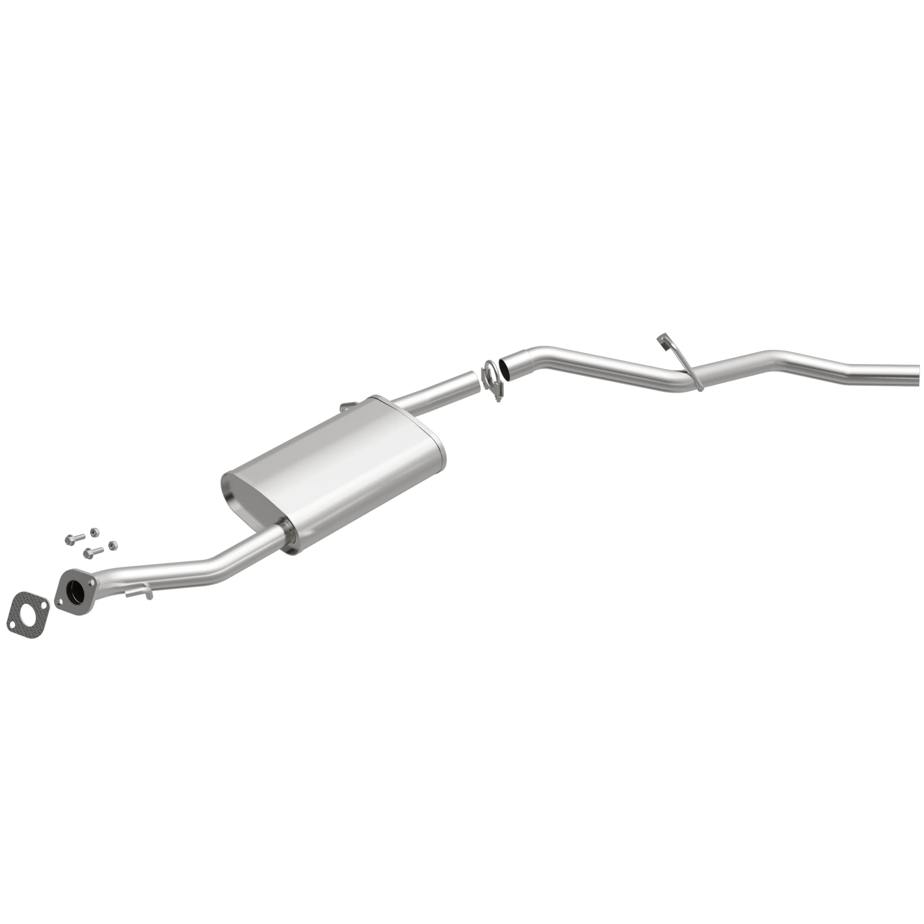 BRExhaust 2000-2004 Nissan Xterra 3.3L Direct-Fit Exhaust Muffler Kit 108-0191 - Image 4
