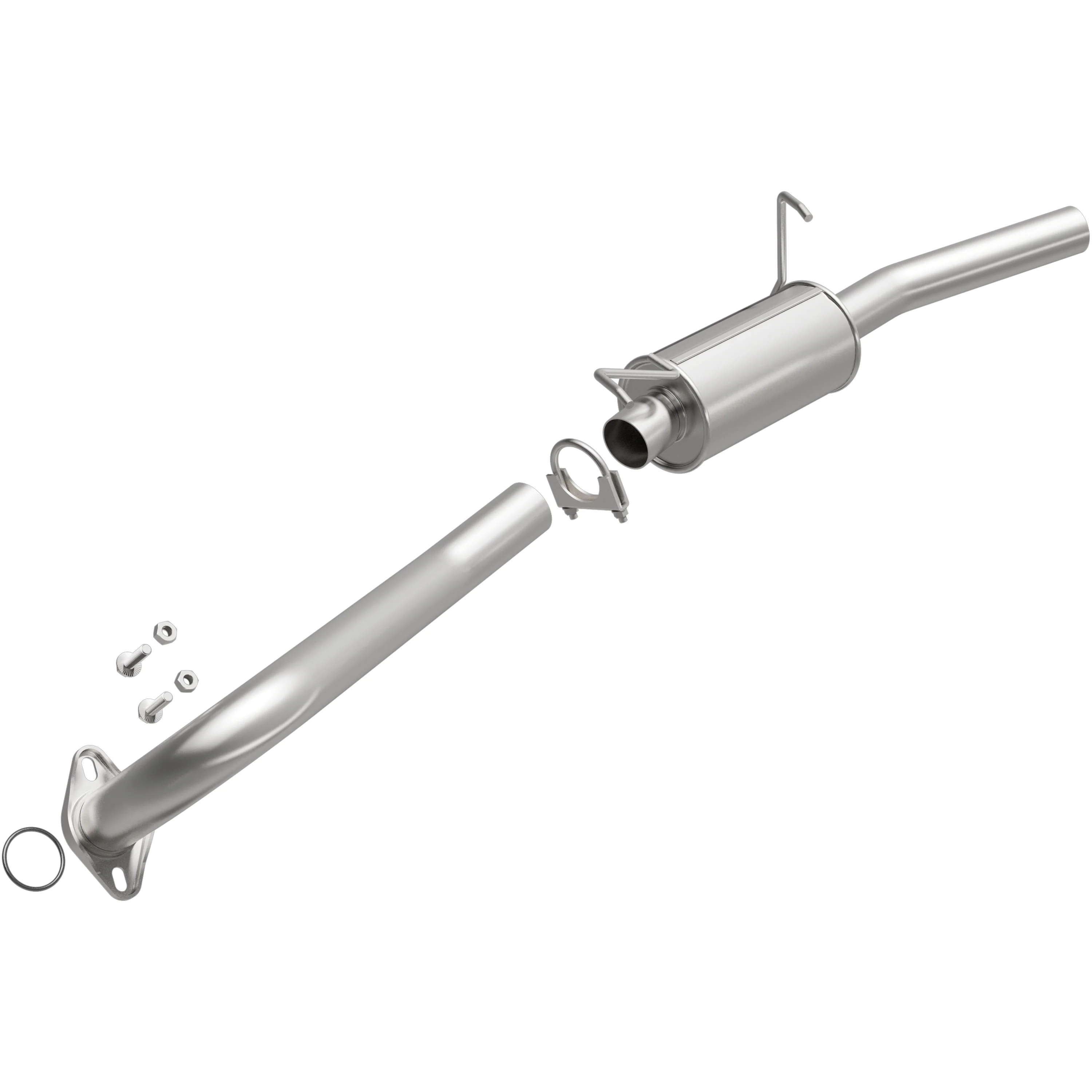BRExhaust 2001-2004 Nissan Pathfinder 3.5L | 2001-2003 INFINITI QX4 3.5L Direct-Fit Exhaust Muffler Kit 108-0207 - Image 4