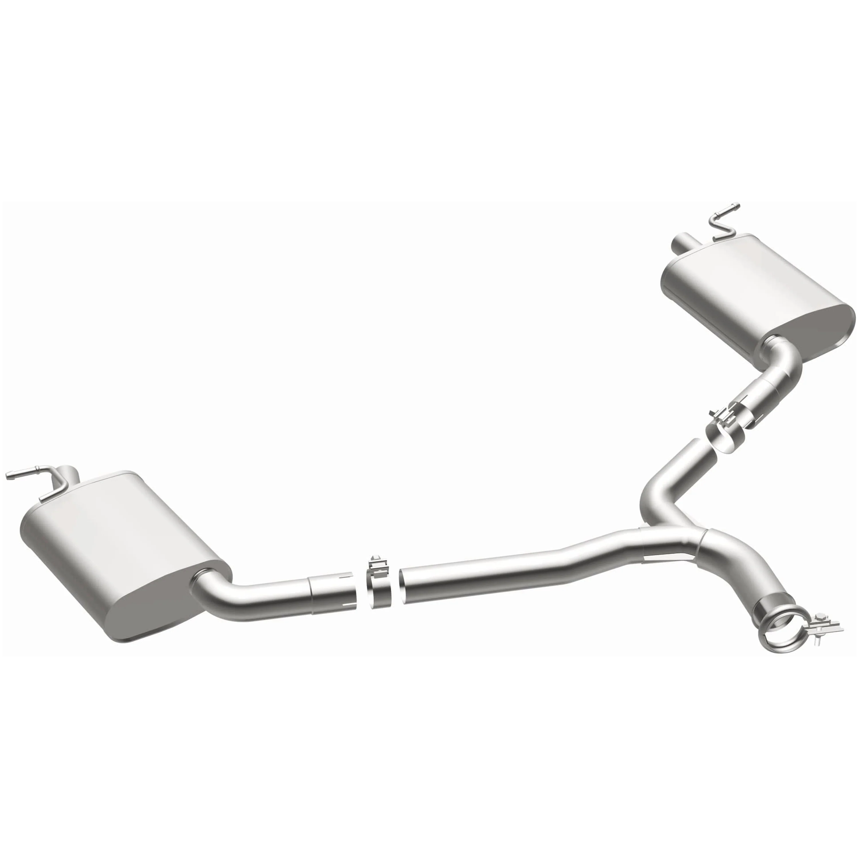 BRExhaust 2015-2018 Mercedes-Benz C300 2.0L Direct-Fit Exhaust Muffler Kit 108-0279 - Image 2