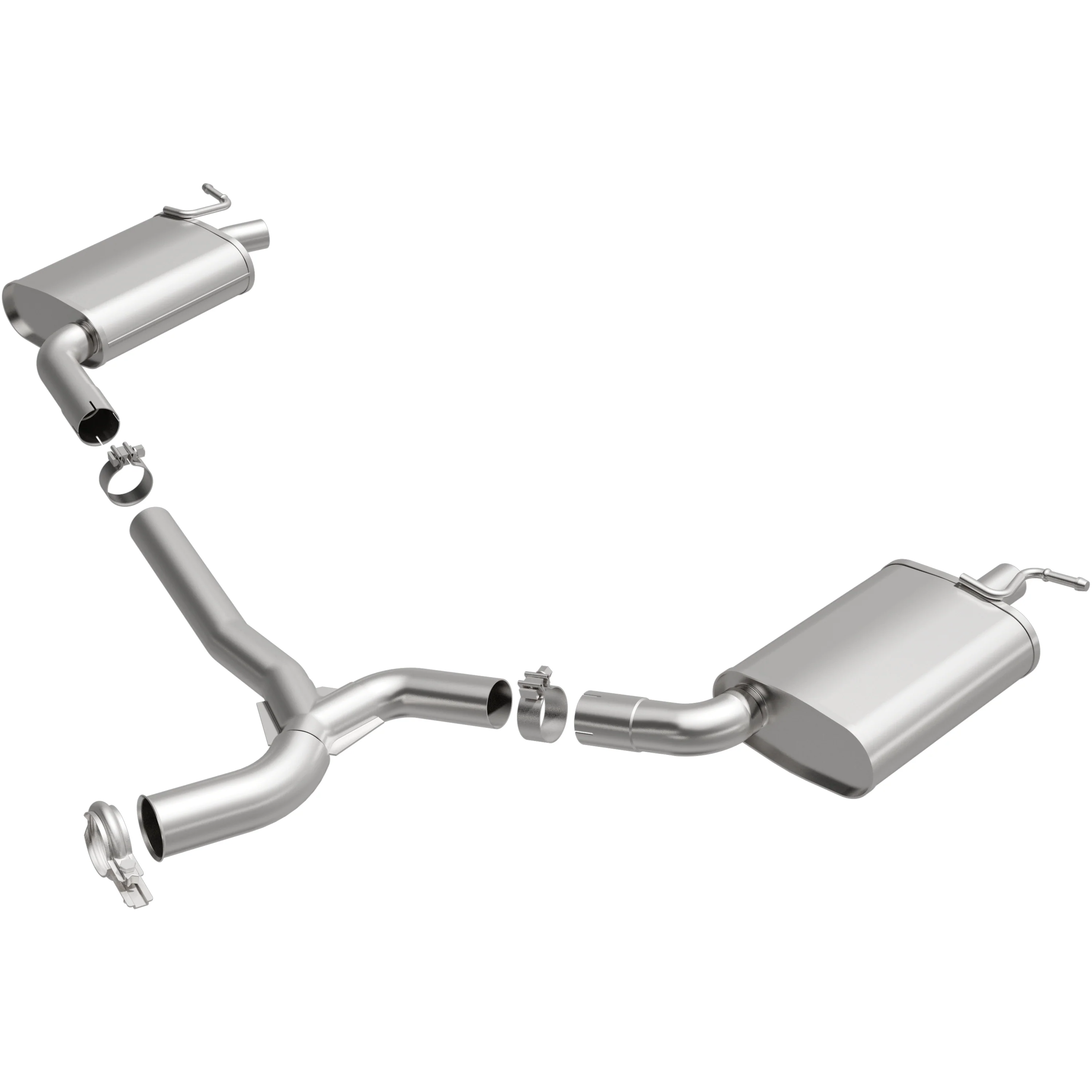 BRExhaust 2015-2018 Mercedes-Benz C300 2.0L Direct-Fit Exhaust Muffler Kit 108-0279 - Image 4