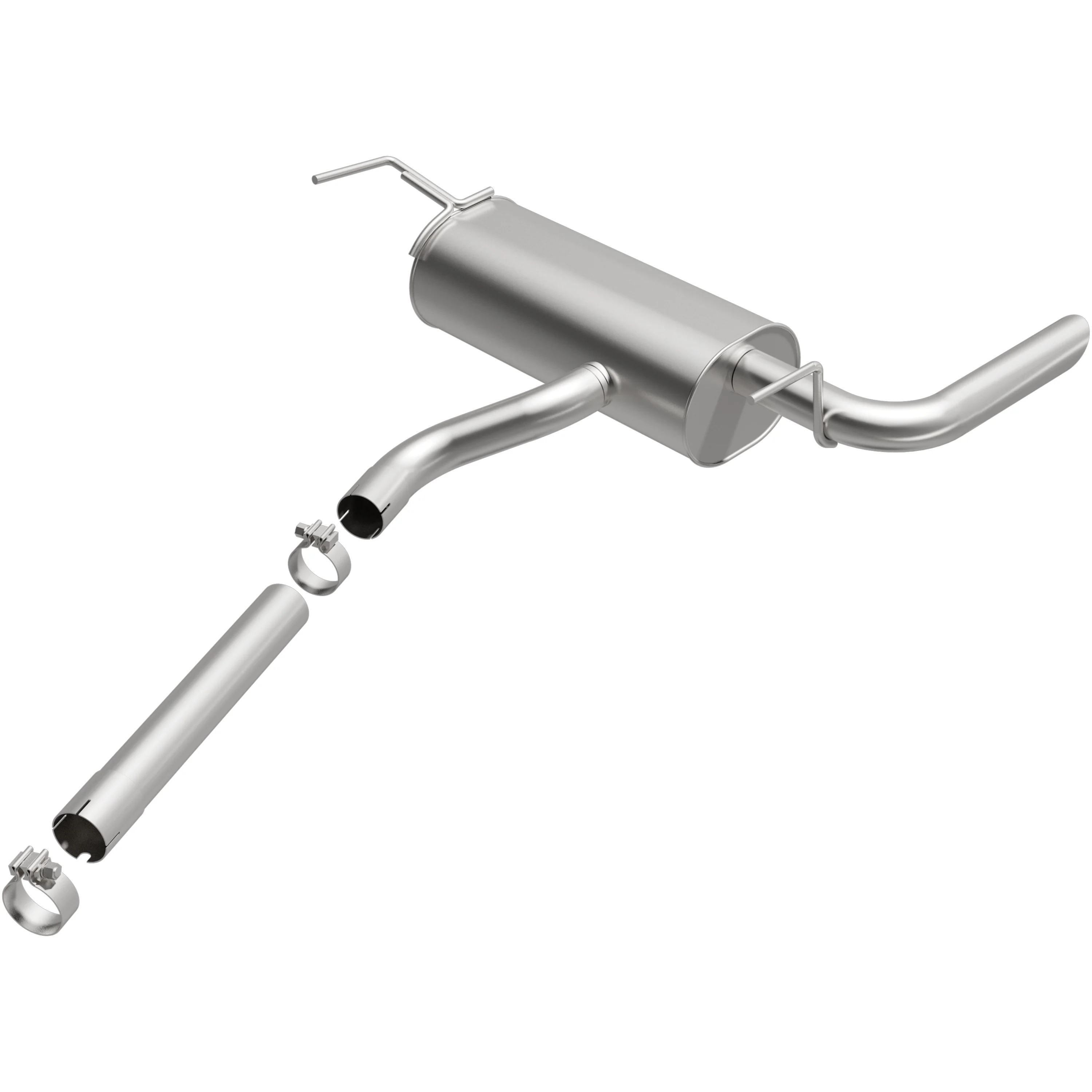 BRExhaust 2014-2018 Jeep Cherokee 2.4L Direct-Fit Exhaust Muffler Kit 108-0345 - Image 4
