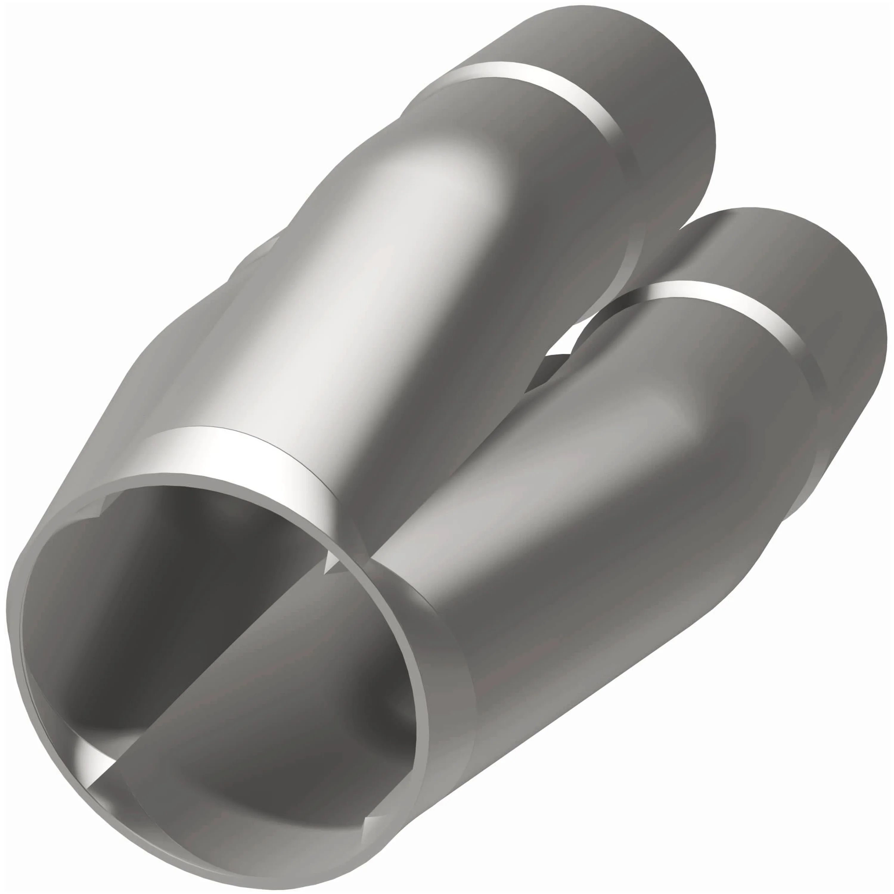 MagnaFlow 1.75 X 2.5in. 4 Into 1 Performance Exhaust Header Merge Collector 10801 - Image 3
