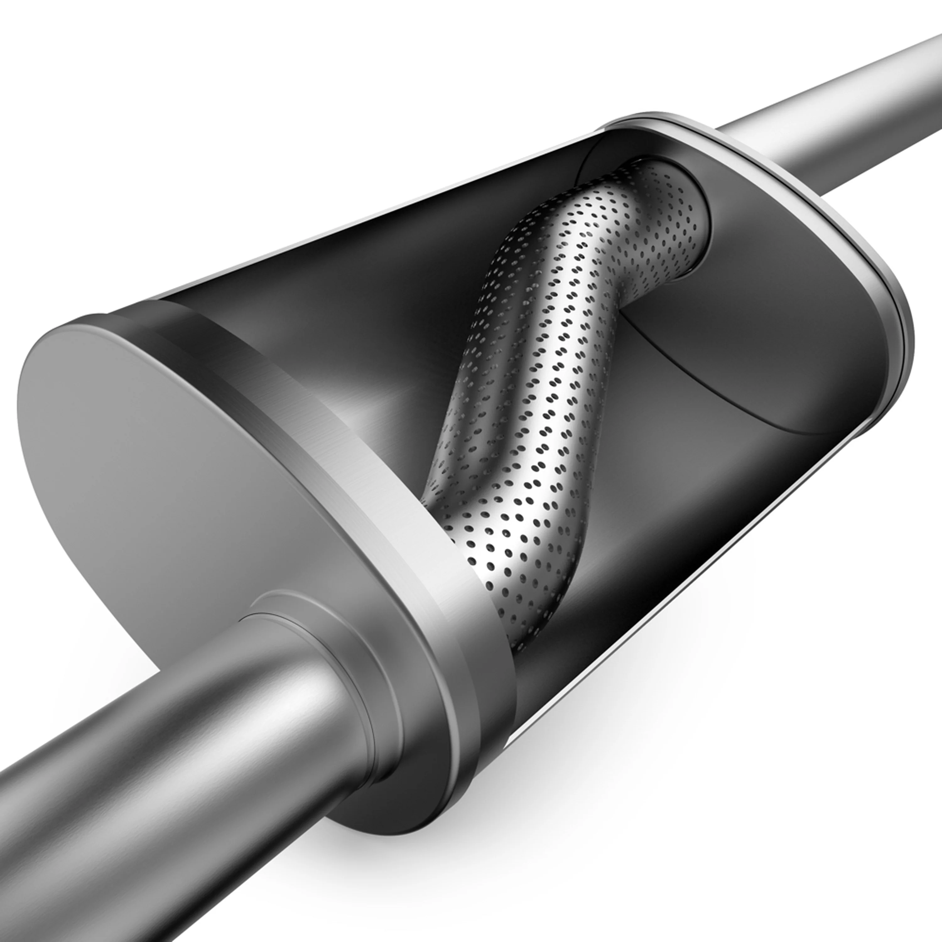 MagnaFlow 4 X 9in. Oval Straight-Through Performance Exhaust Muffler 11234 - Image 5