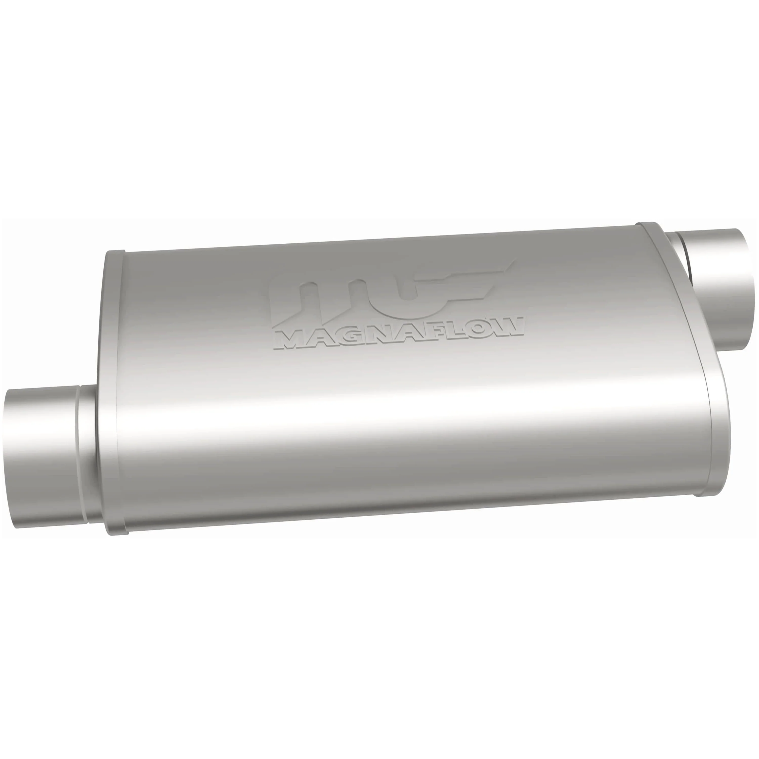 MagnaFlow 4 x 9in. Oval Straight-Through Performance Exhaust Muffler 11239 - Image 4