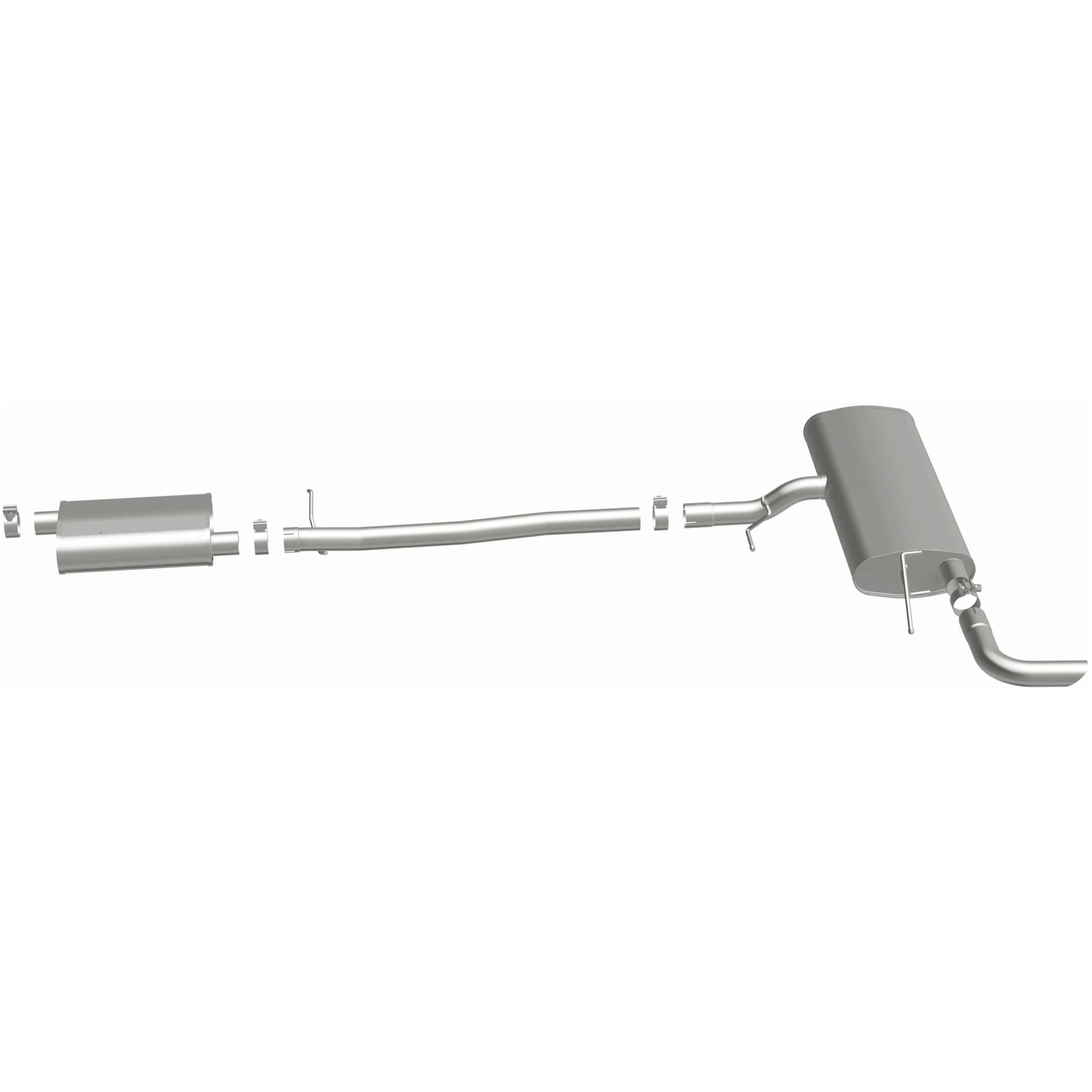 BRExhaust Stainless Steel 2010-2017 Chevrolet Equinox 2.4L | 2010-2017 GMC Terrain 2.4L Direct-Fit Exhaust System Kit 116-0020 - Image 5